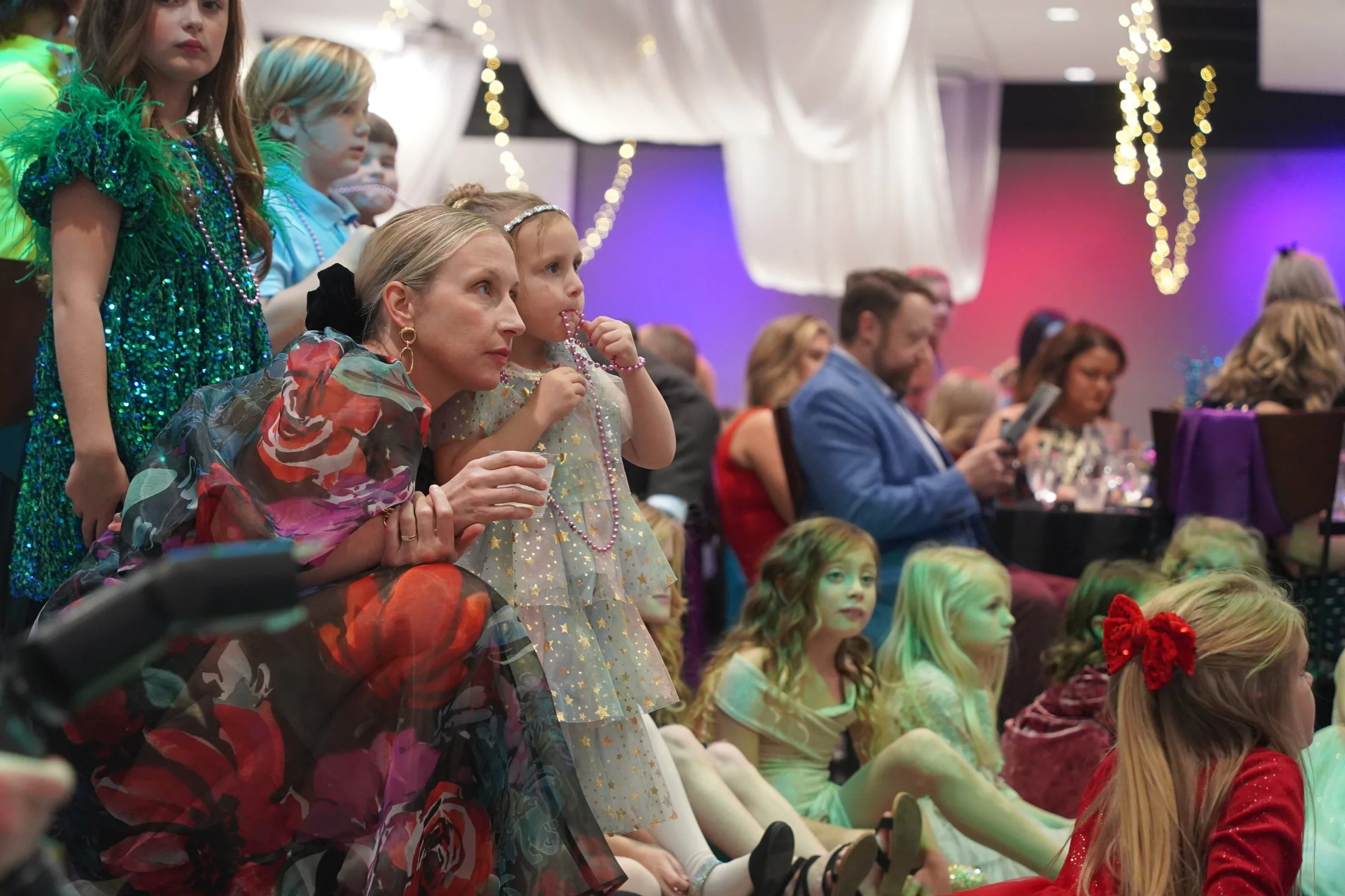 2023 - Ava's Army Ball attendees listen to Amanda Reinert's speech on Dec. 2. The ball, held annually by Reinert, honors childhood cancer victims and raises money for their treatment and research. "These families, afterward, say things to us like, ‘T