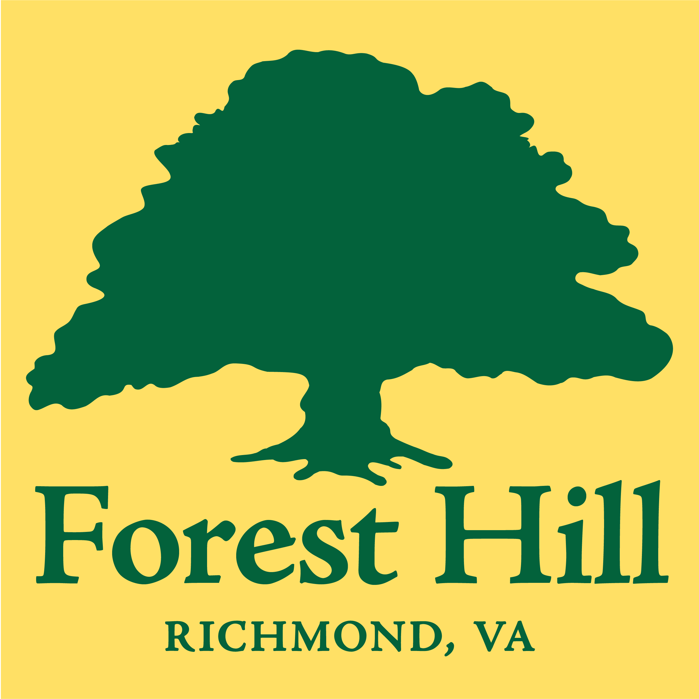 Forest Hill Sticker
