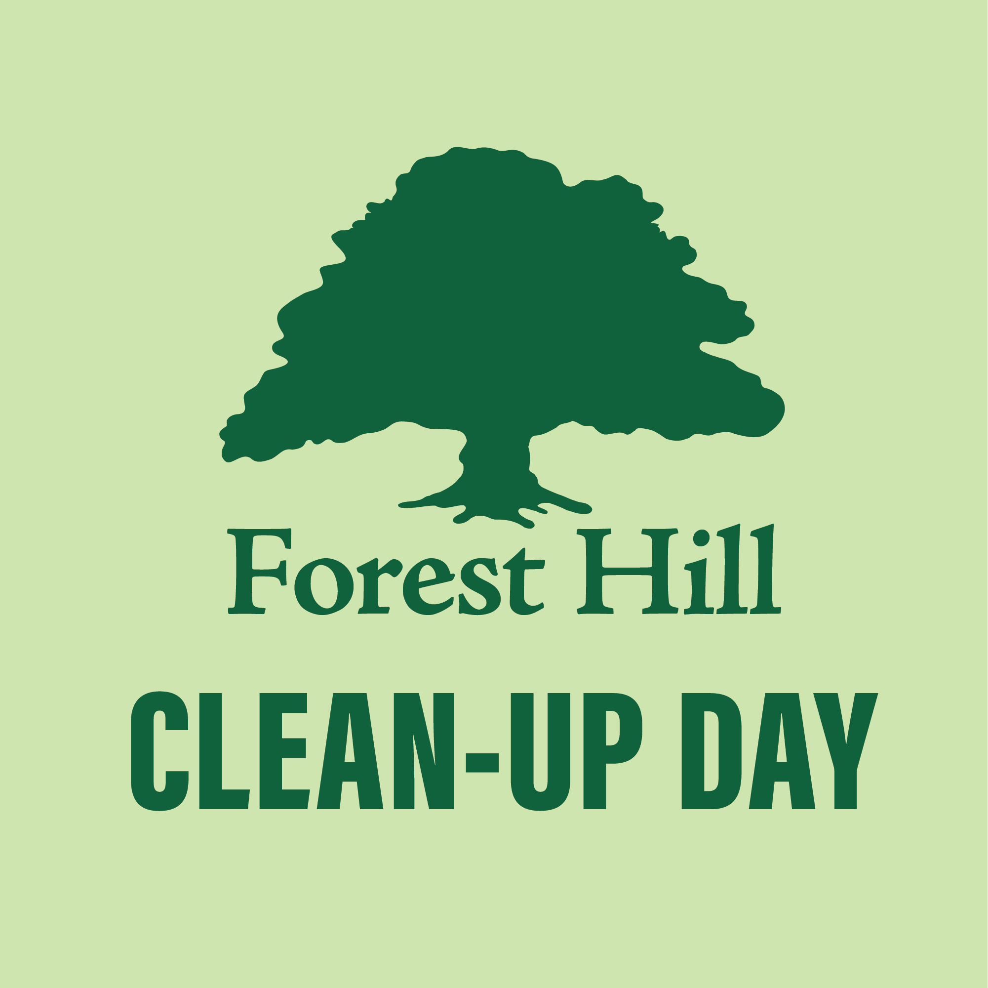 This Weekend in Forest Hill — Clean Up Day and Music in the Park