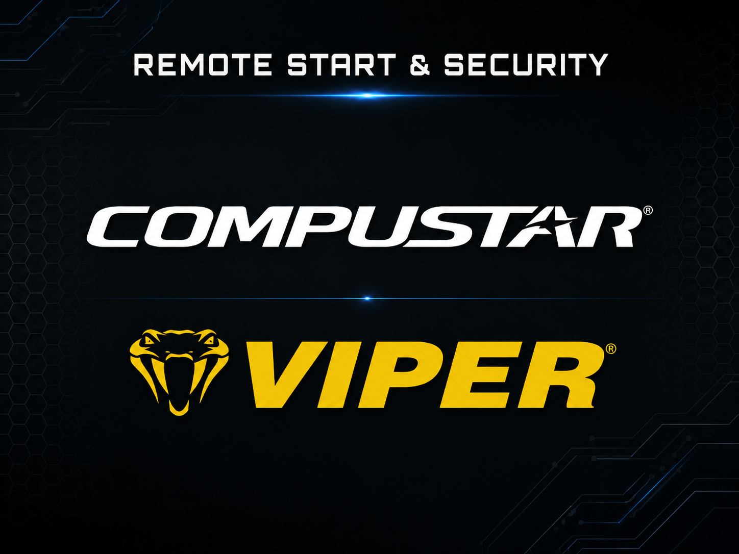 Compustar and Viper remote start and vehicle security systems professionally installed by Mobile 12V Solutions.