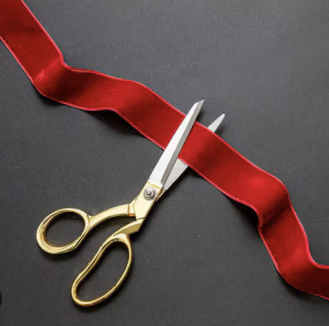 Ribbon Cutting with the Mayor