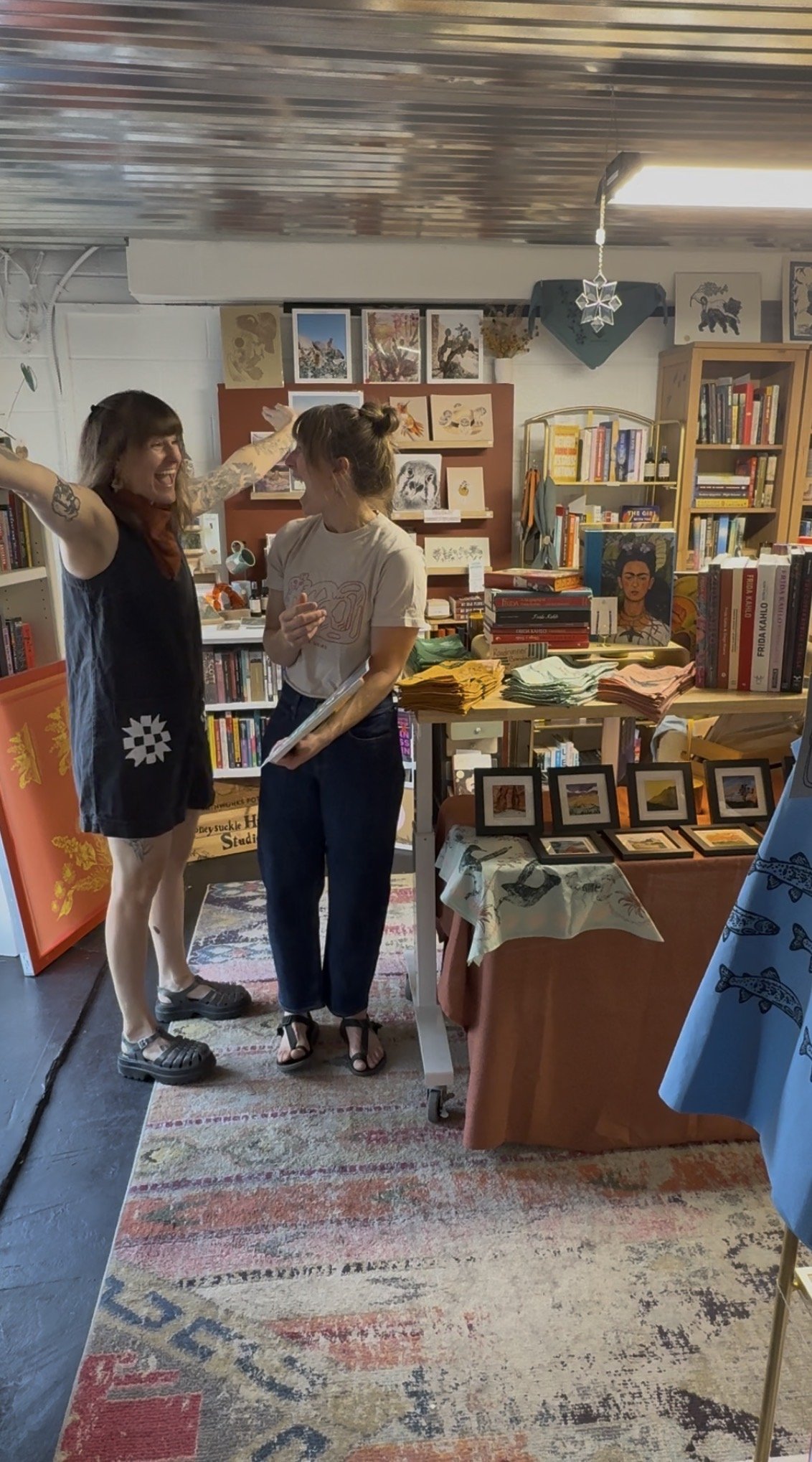 Episode 23 :: arts fest, Kim’s 100 Cup Project and Live Screen printing! 