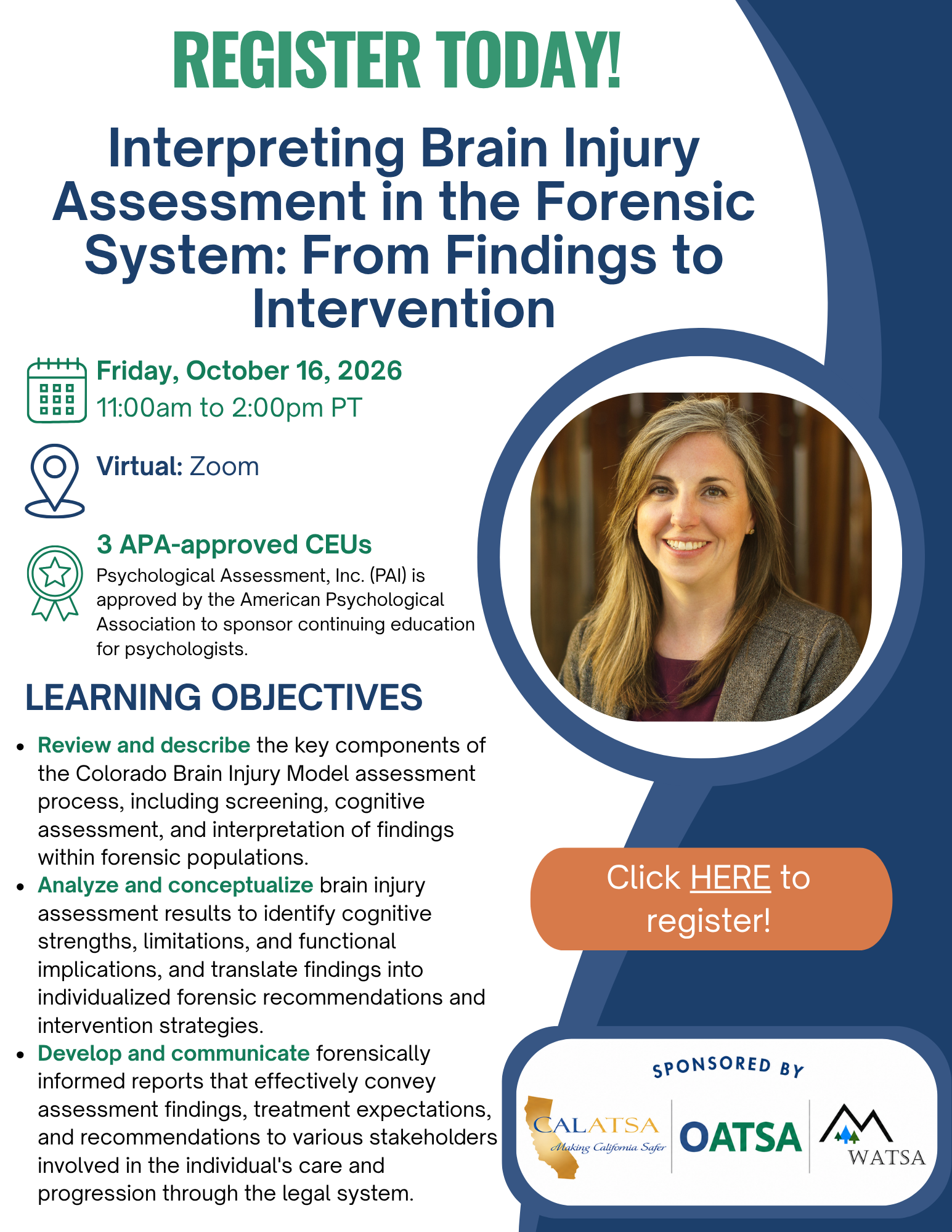 Interpreting Brain Injury Assessment in the Forensic System: From Findings to Intervention