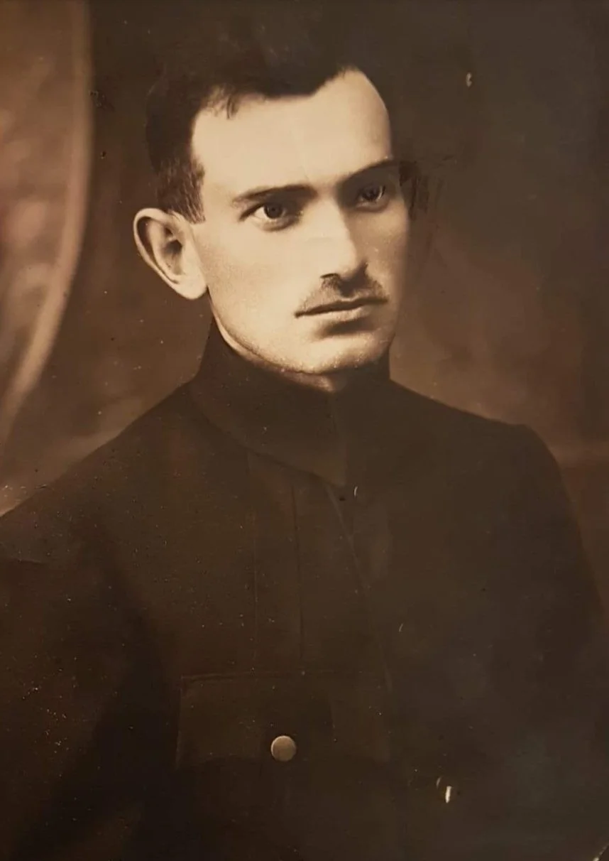 Sam in Russian Army uniform, 1914