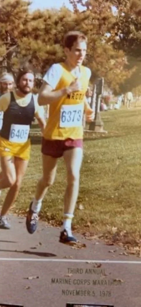 Rich's first marathon