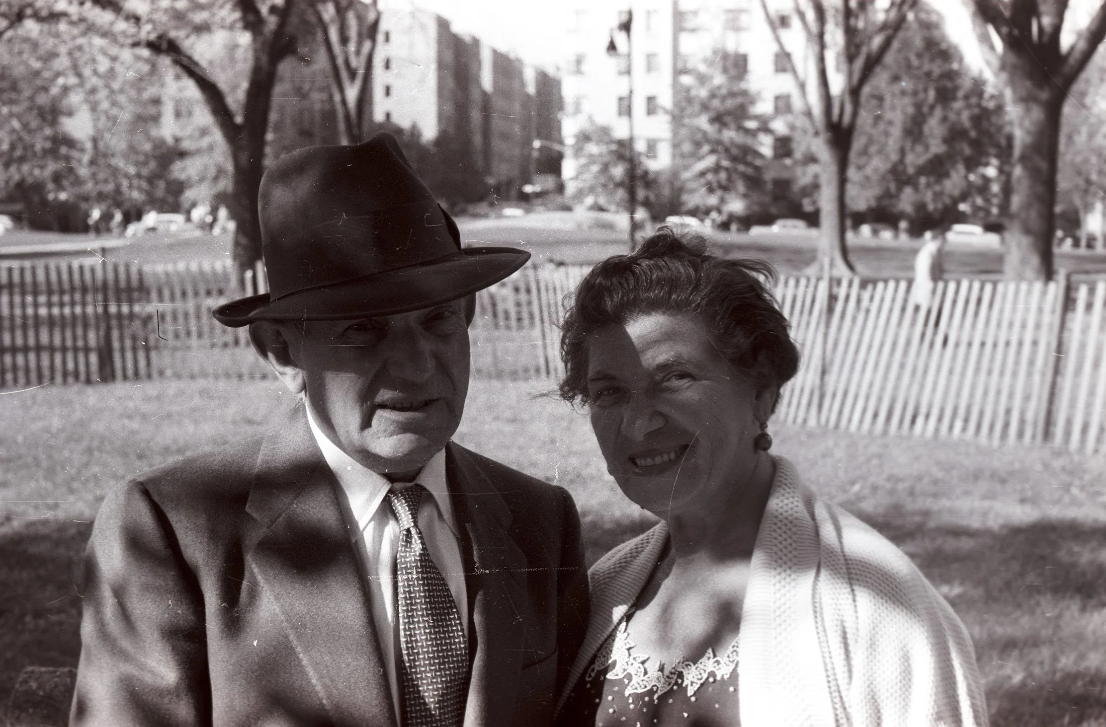 Sam and Mary on Pelham Parkway, Bronx