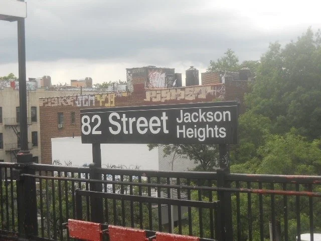 7 Train Subway Station, Jackson Heights 