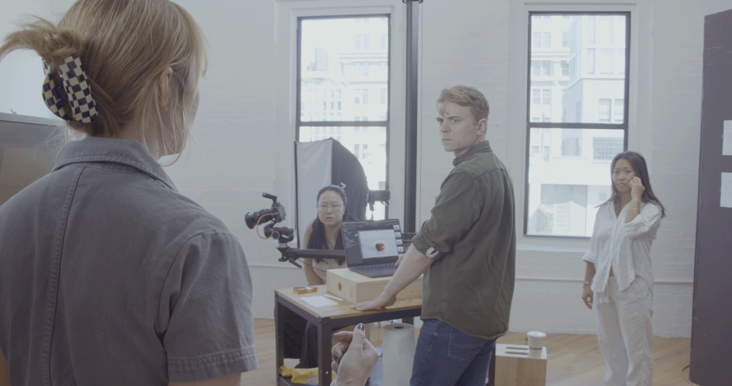 Imposter Syndrome still image - All quiet on set