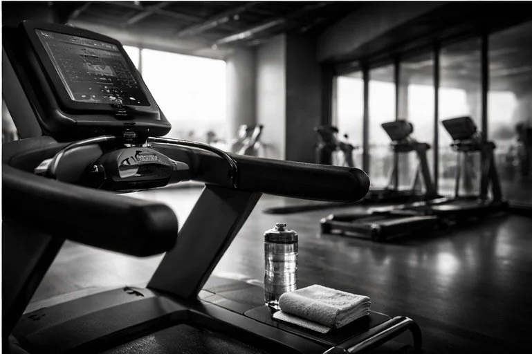 Olympic-standard training equipment and gym floor at FlyFit Club airport terminal wellness hub the worlds first airport gym fitness center