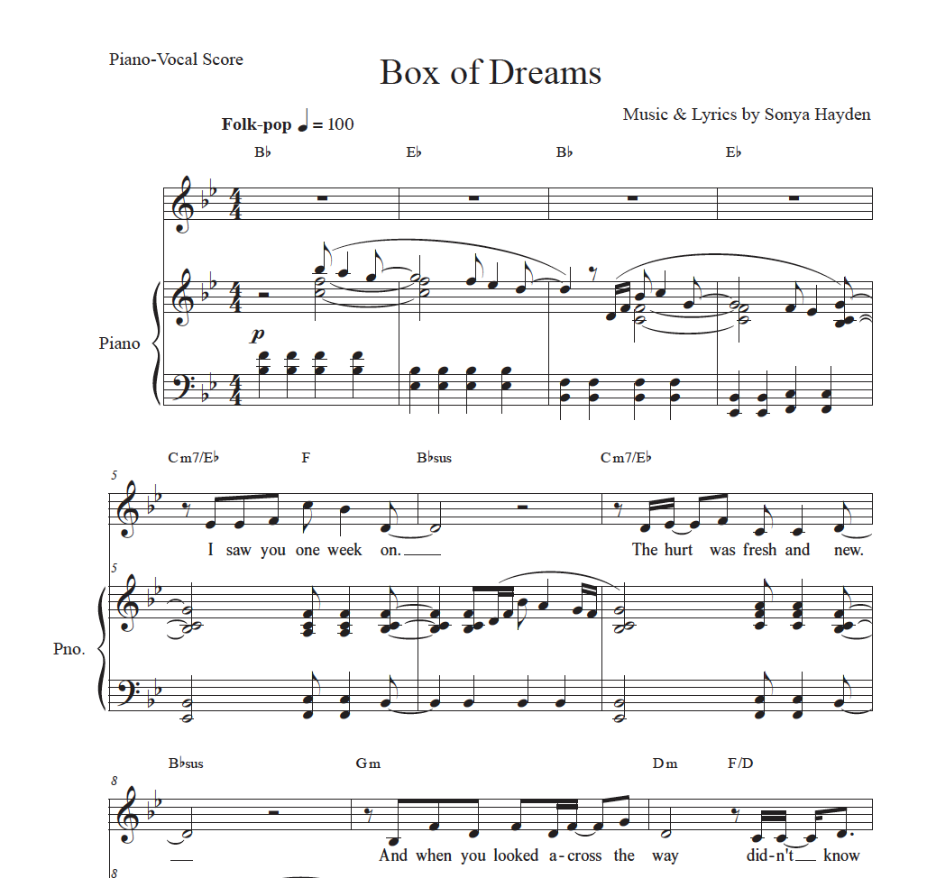 Box of Dreams - Mezzo solo