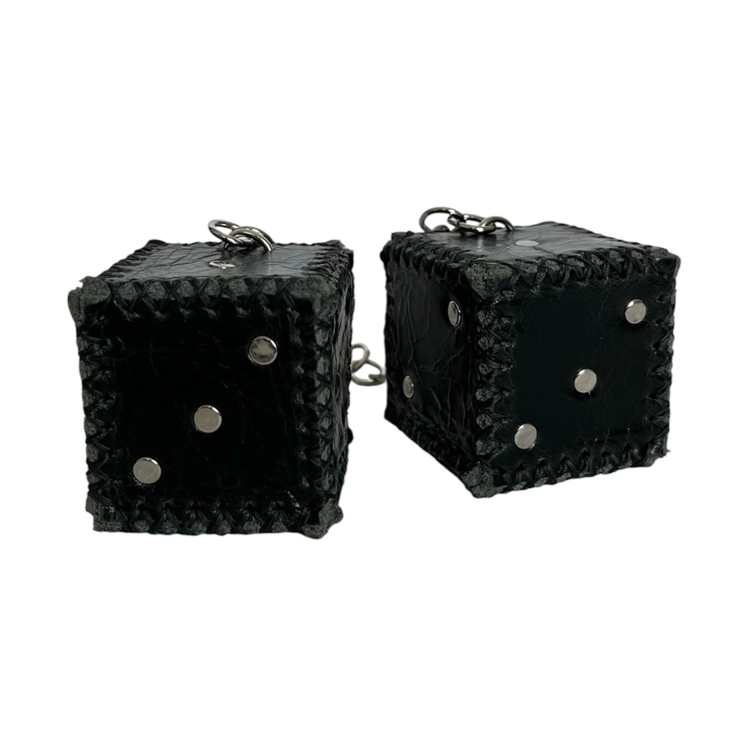 "Lucky Dice" Charm - Blue Black