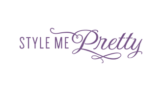Stylish purple text reading 'STYLE ME Pretty' on a black background.