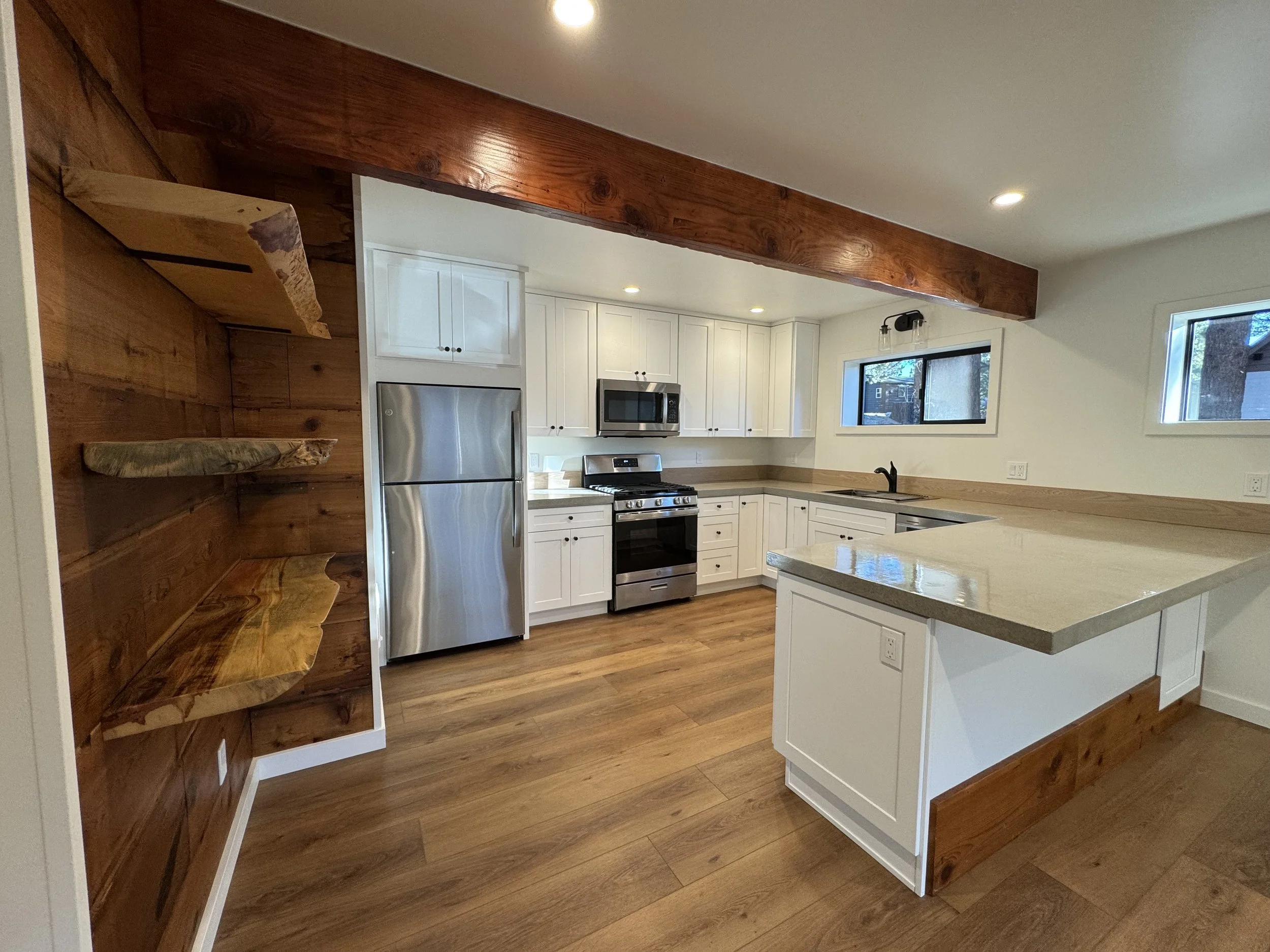 Rental rebuild down to studs.