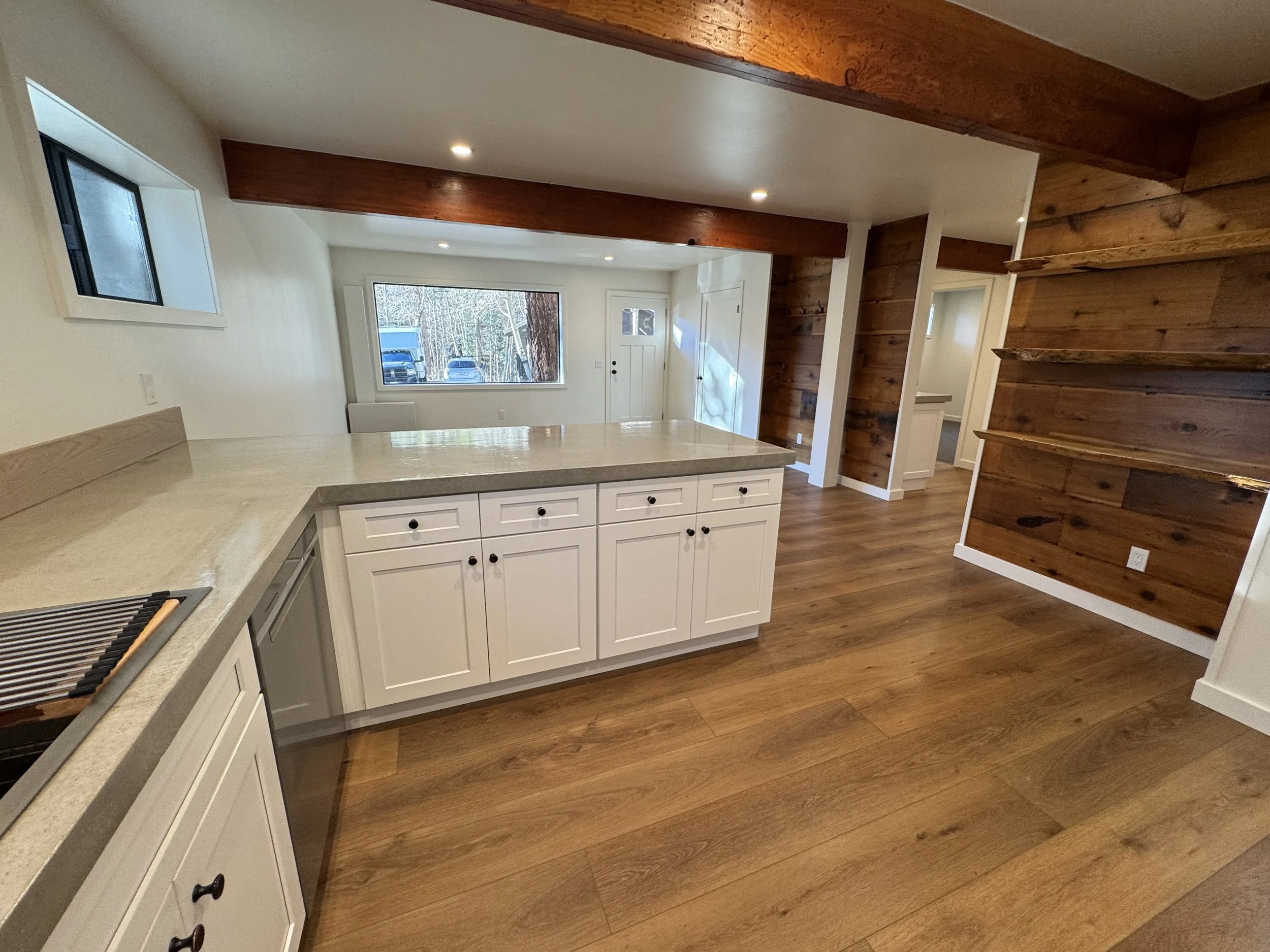 Rental rebuild down to studs.