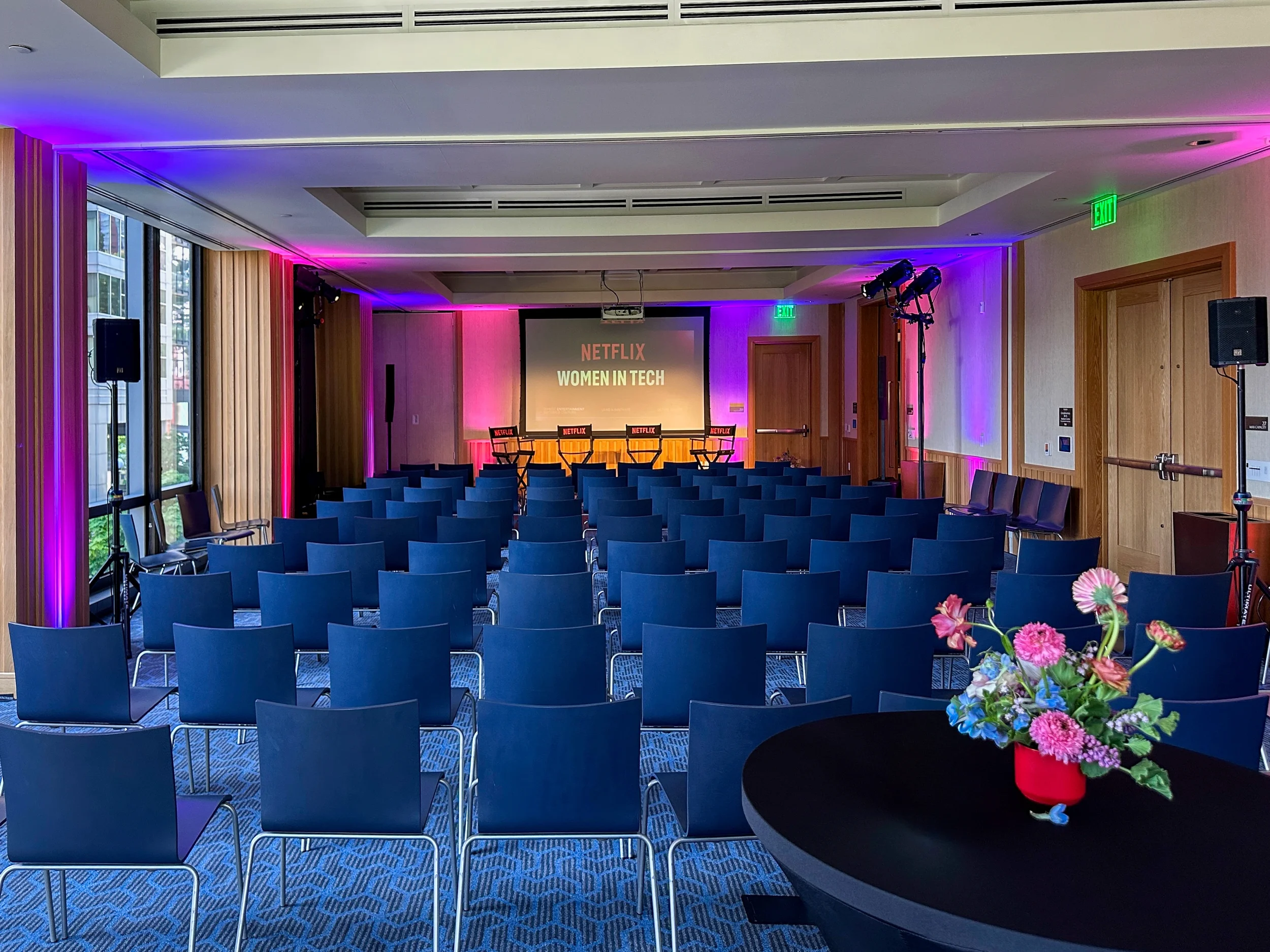 netflix event seattle. AV production seattle.