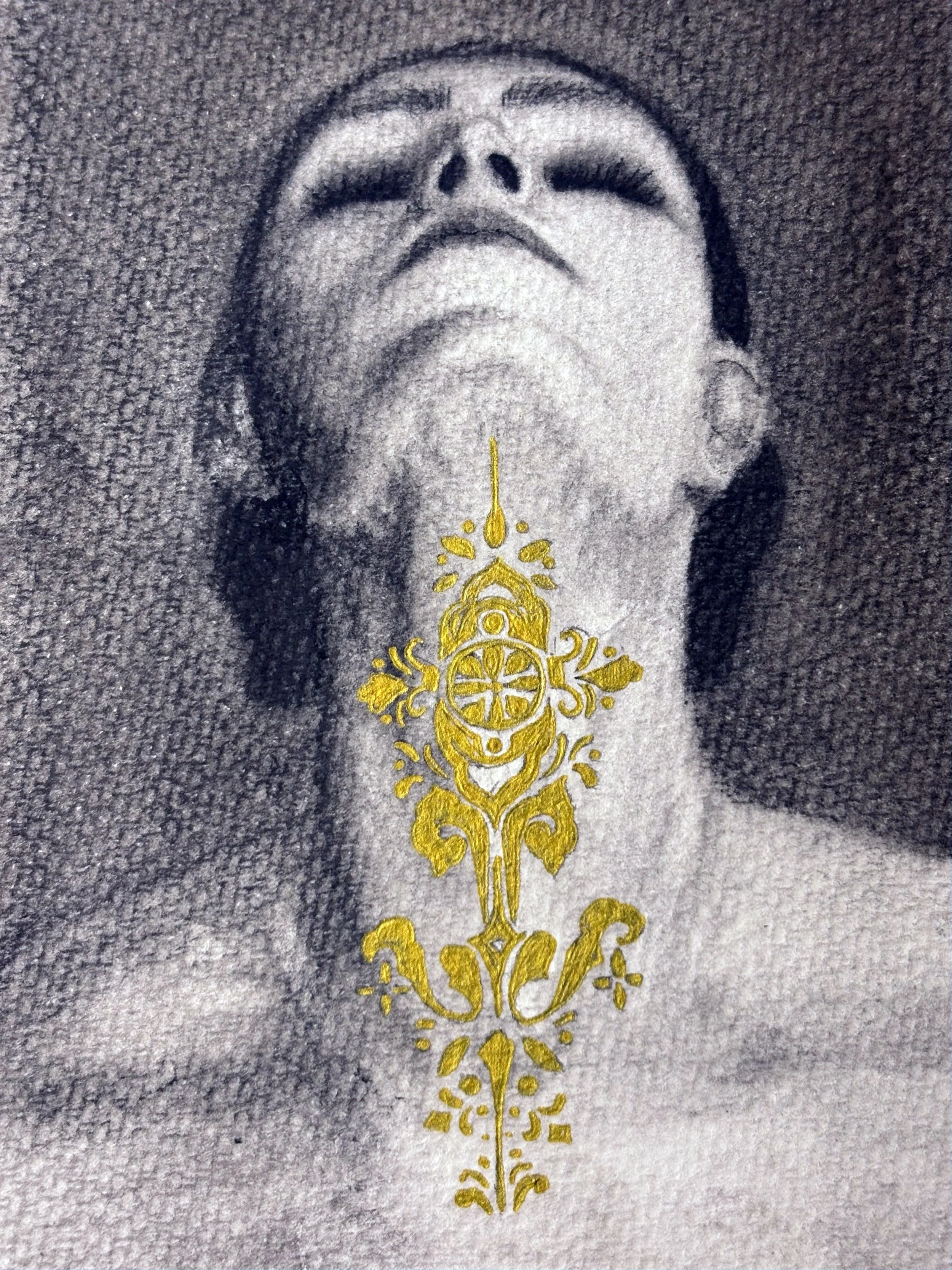 "Woman with Neck Tattoos," 2026 (ORIGINAL)