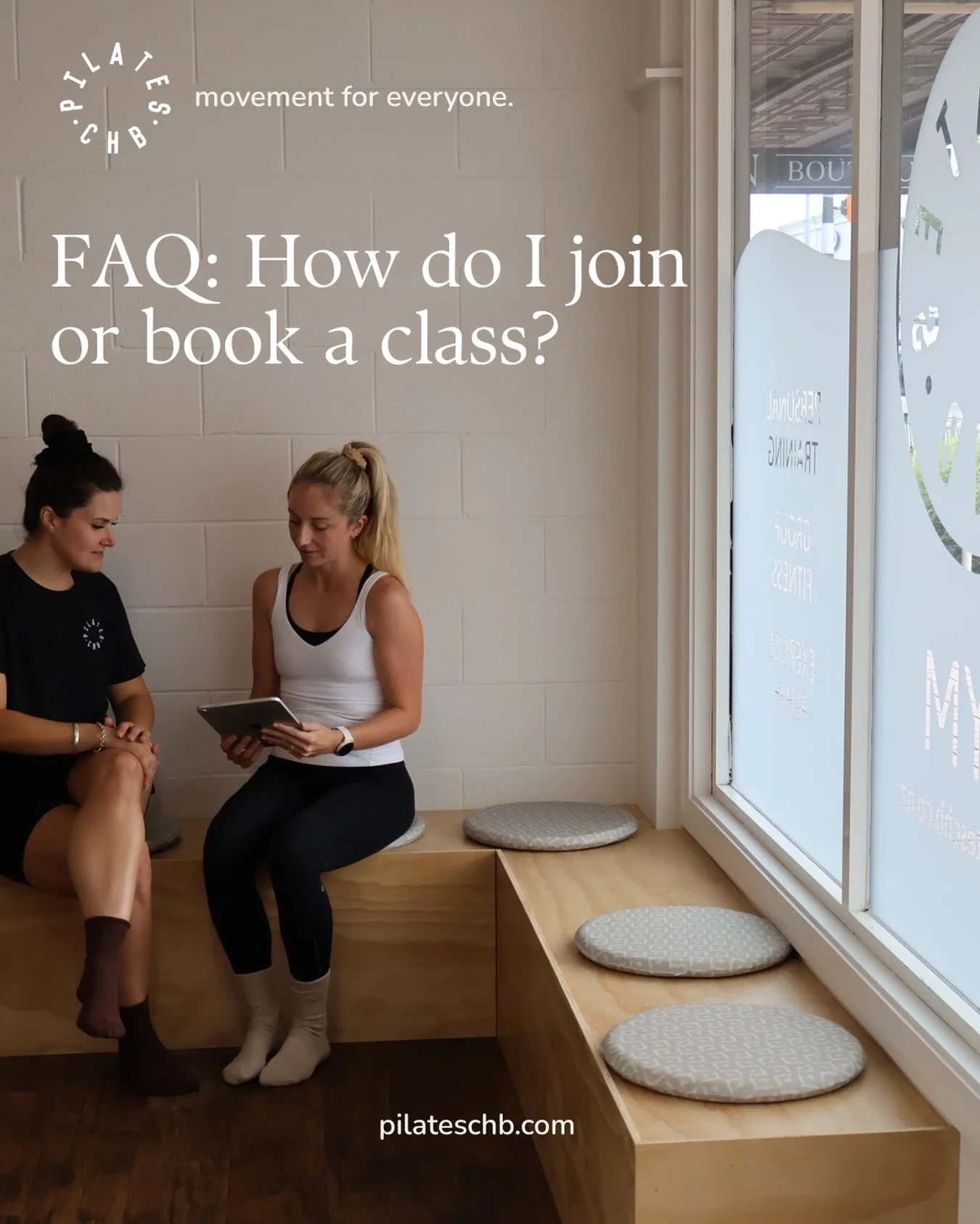 Here&rsquo;s how to get started 👇

1. Visit Mindbody (link in bio)
2. Search for Pilates CHB
3. Book the available class you&rsquo;re interested in

Can&rsquo;t see what you&rsquo;re looking for on the timetable? Or want to book a private class? 
Em