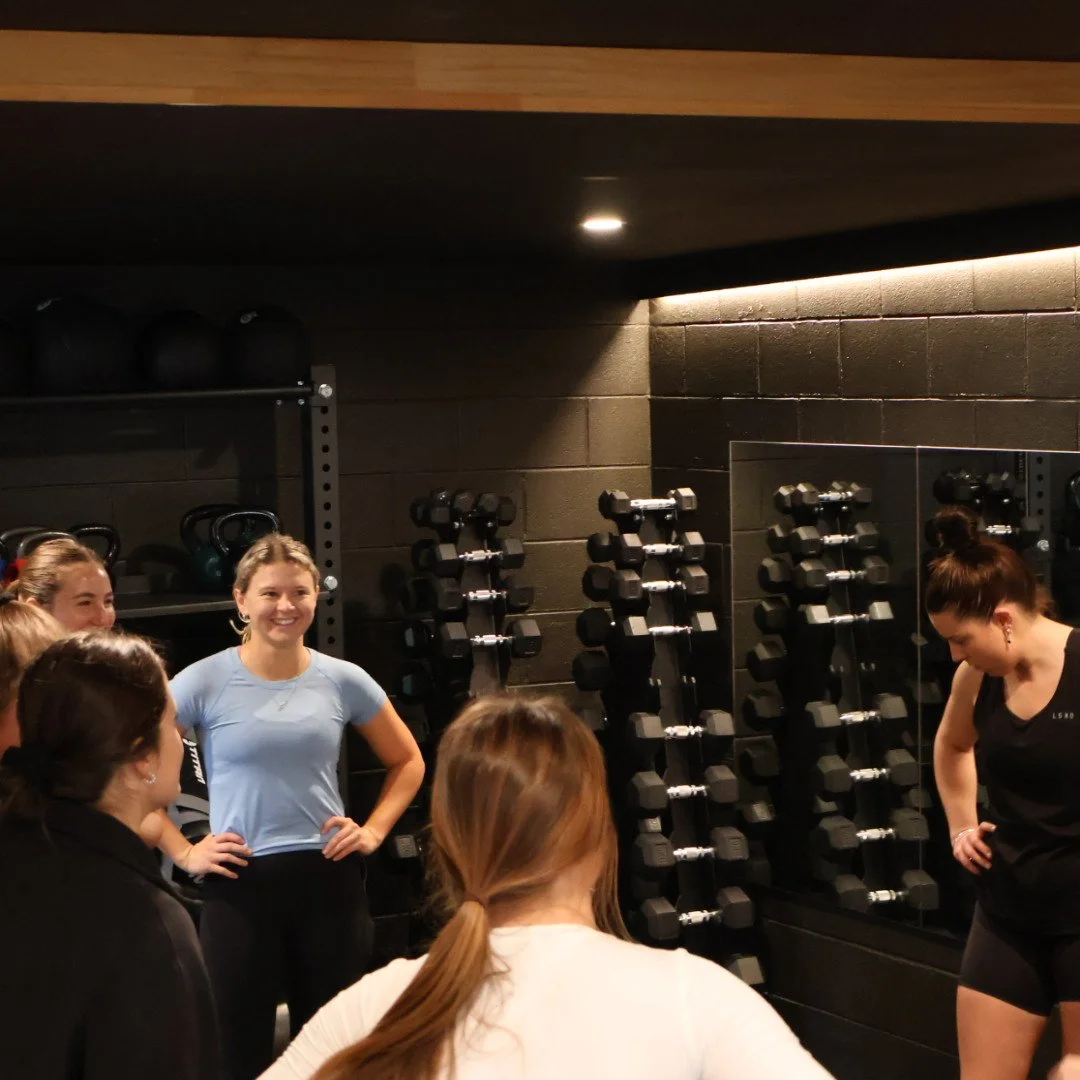 Group gym session