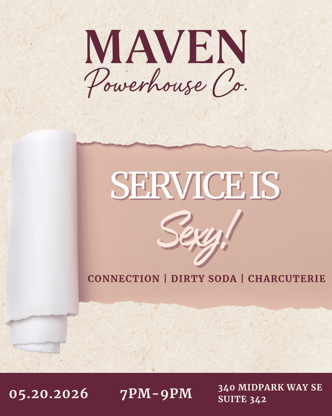 Service is Sexy: Evening Networking Event
