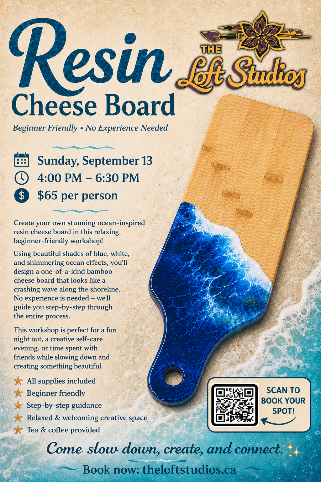 Resin Cheese Board    /  Sept.13.26