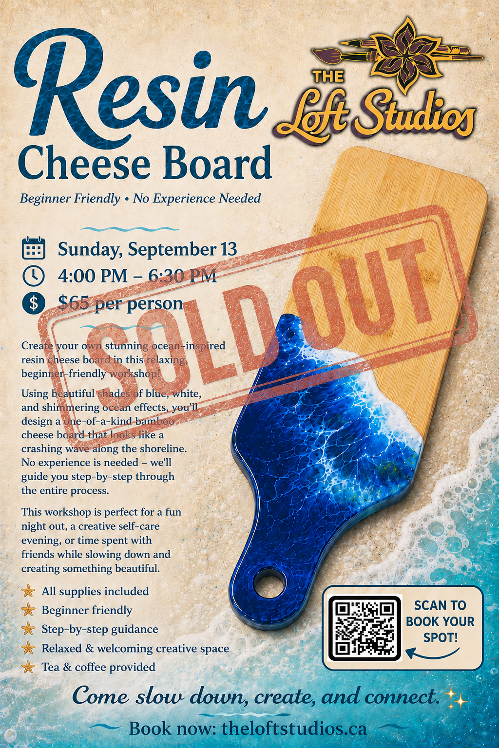 Resin Cheese Board    /  Sept.13.26