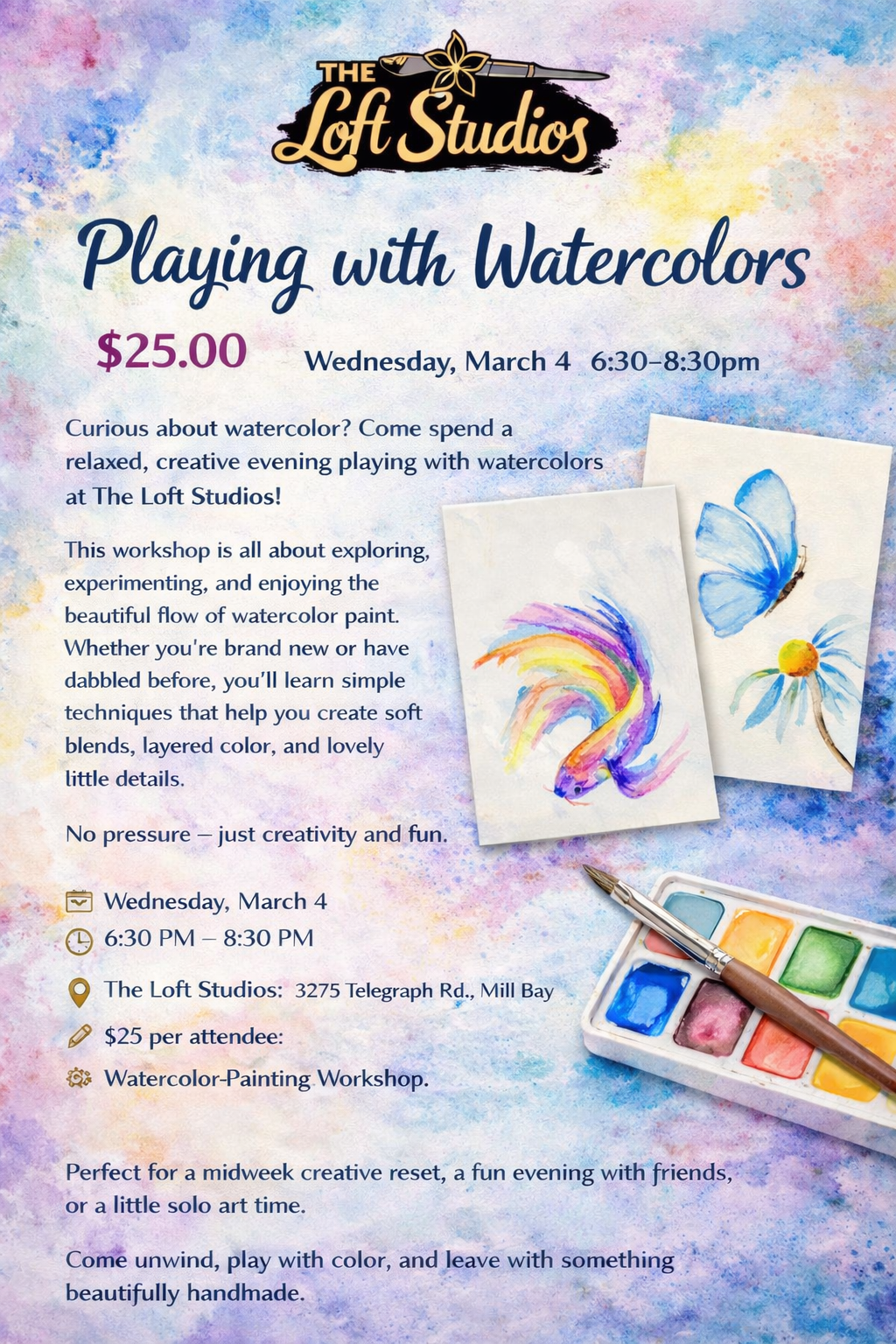 Playing with Watercolors