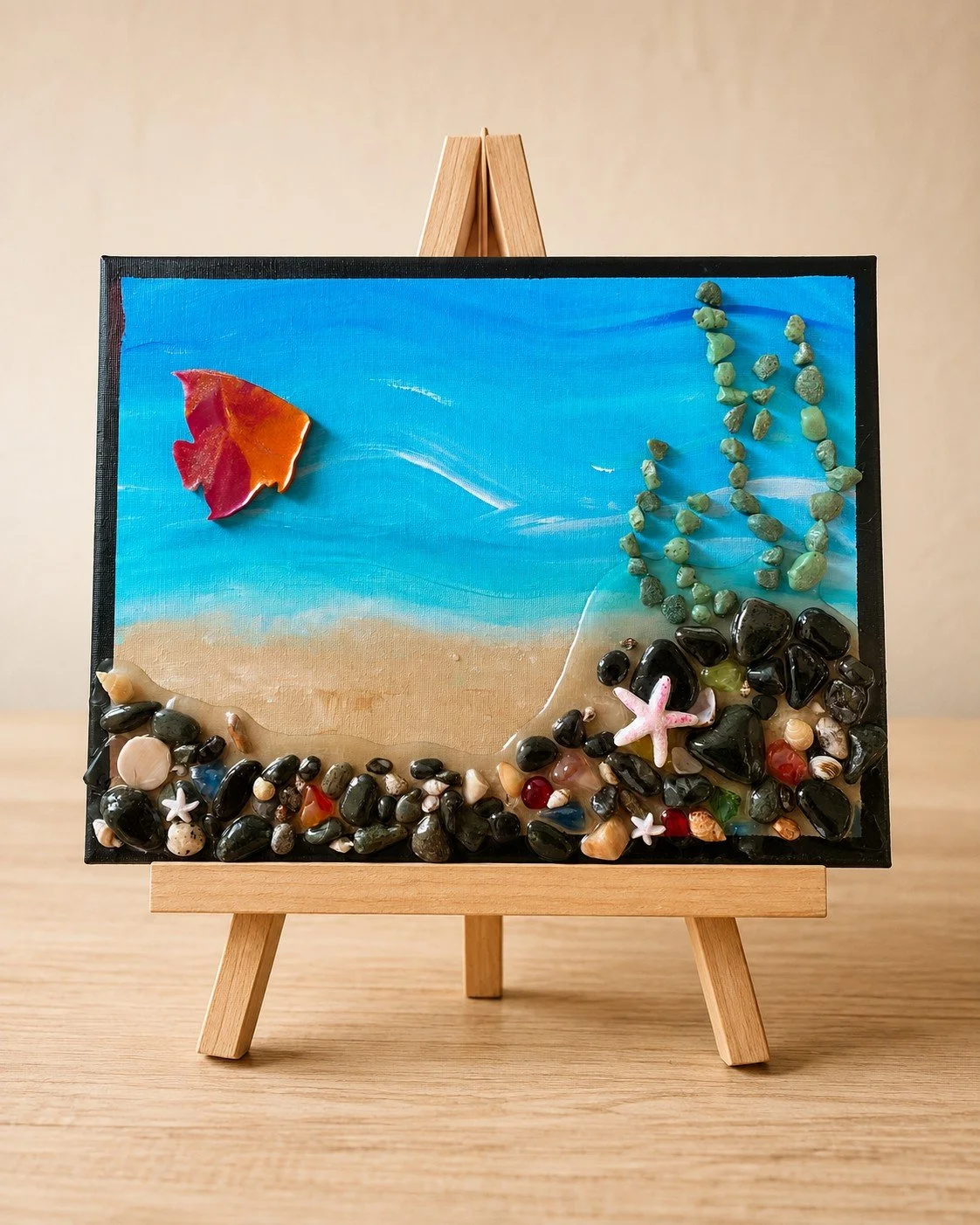 Tides & Treasures - Acrylic Beach Resin Workshop     /  Sept.11.26