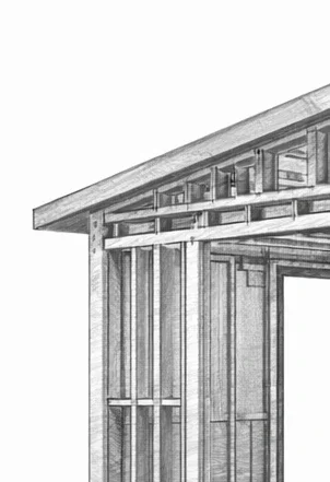 Steel framing allows: