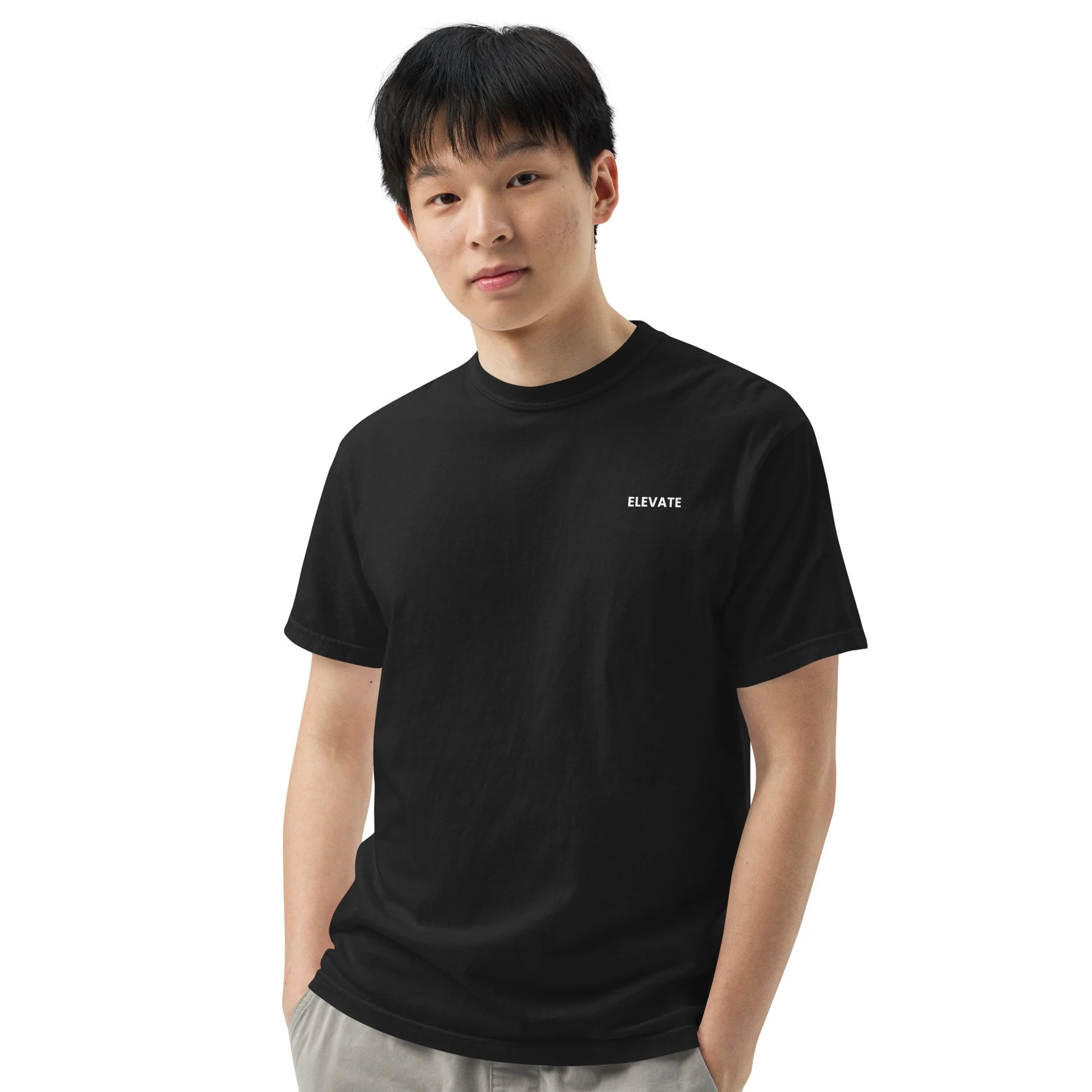 Garment-dyed heavyweight t-shirt