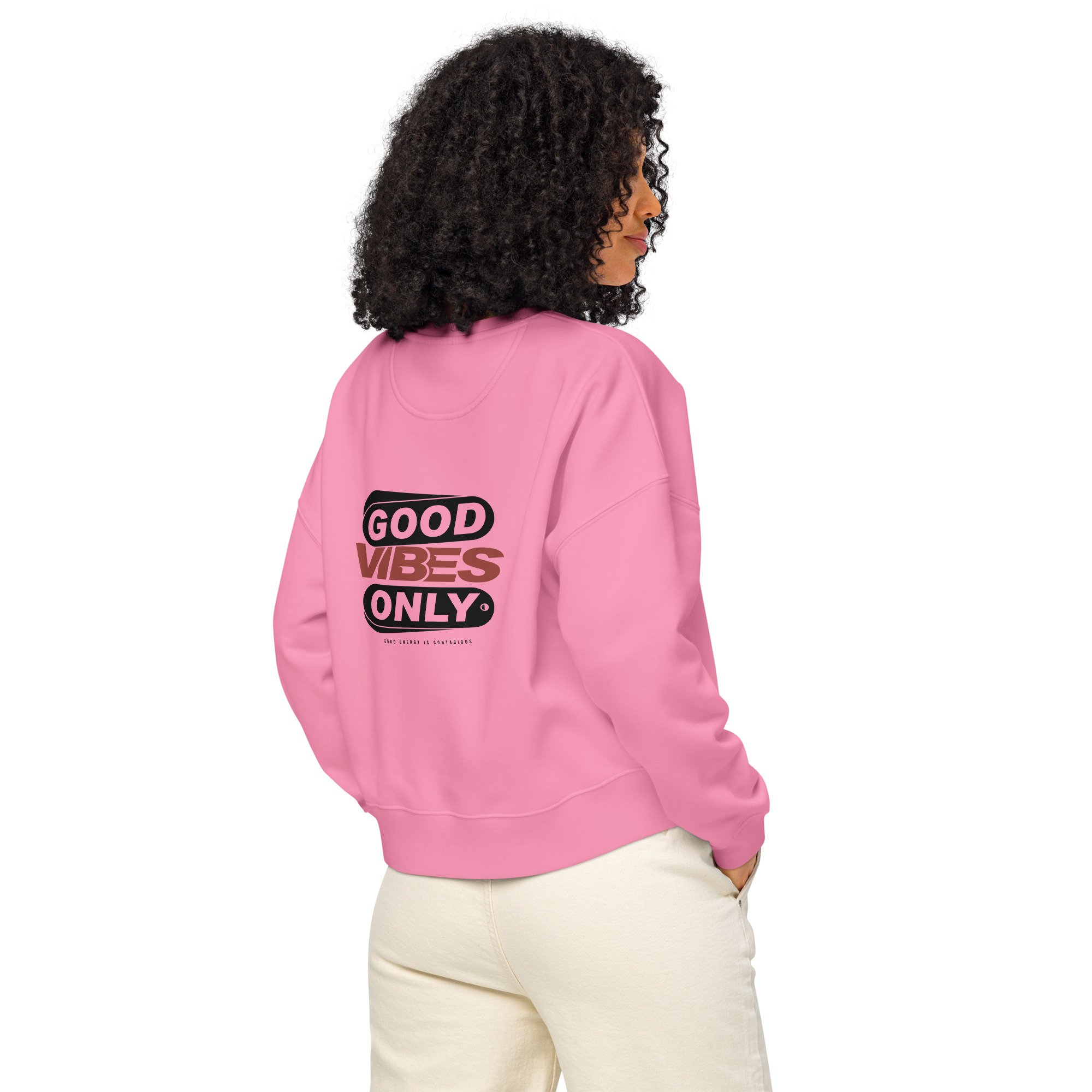 Good Vibes Crew Neck Sweatshirt