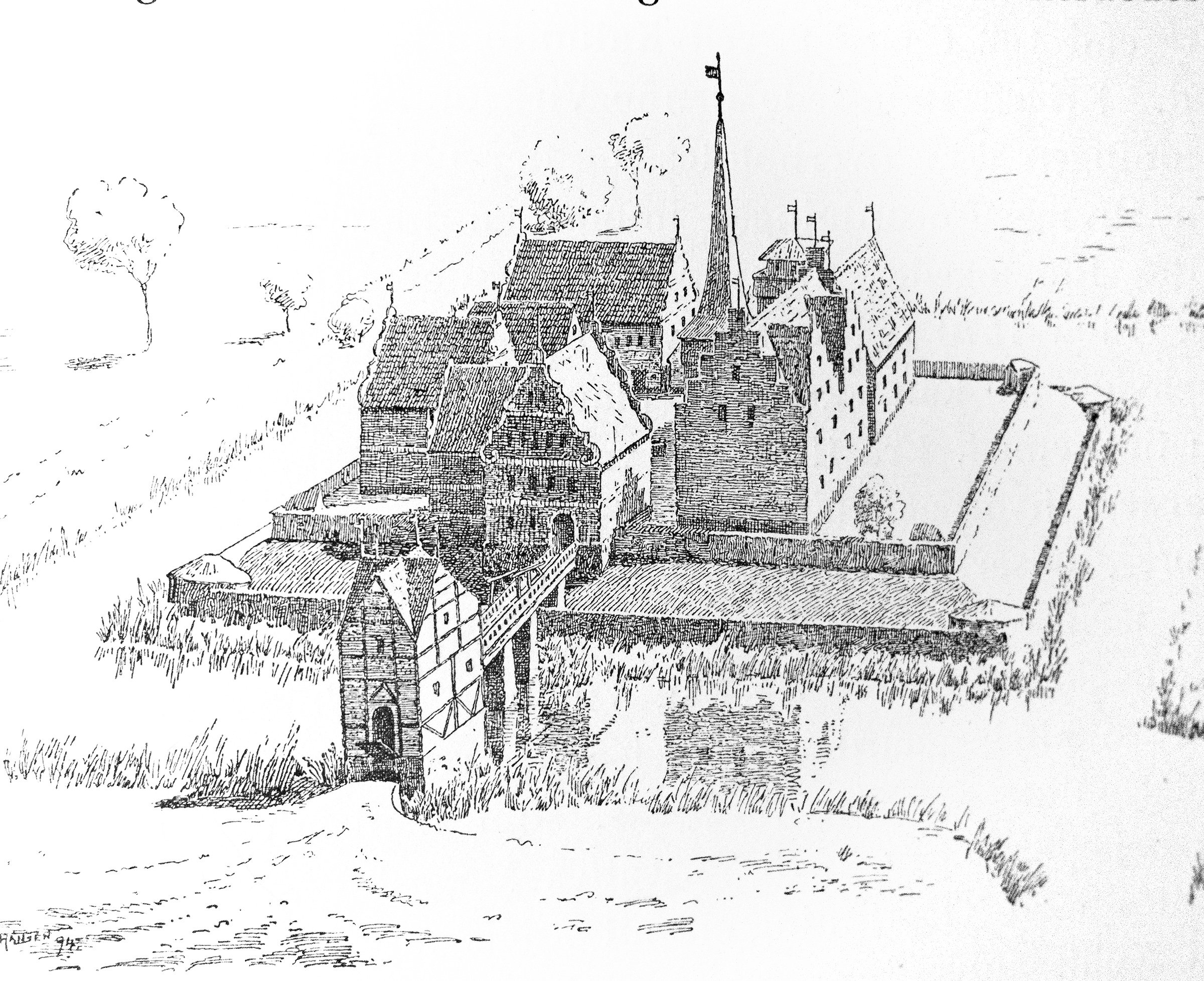 The Riberhus Puzzle: Reconstructing a Lost Castle