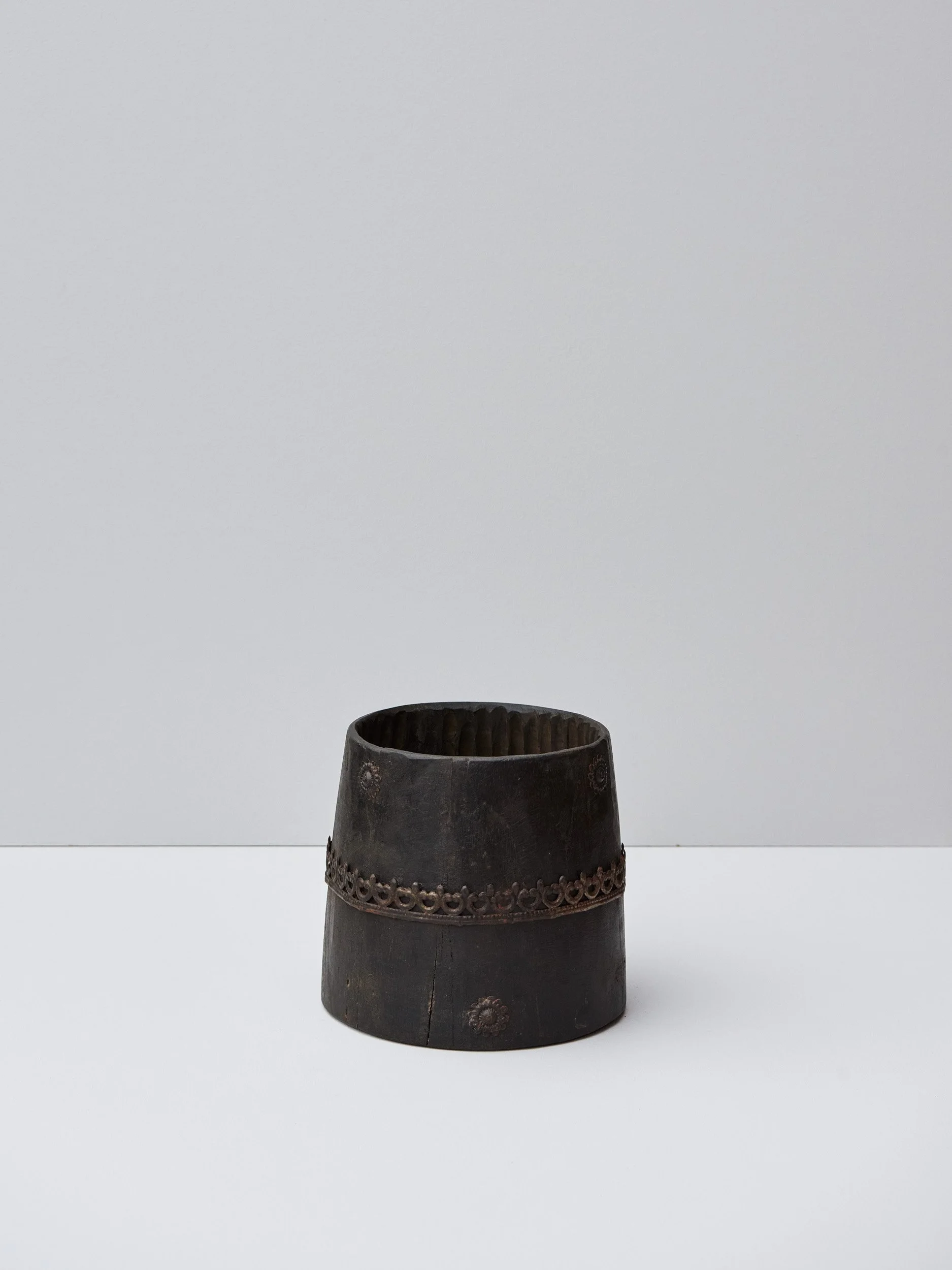 Vintage Wooden Vessel #7