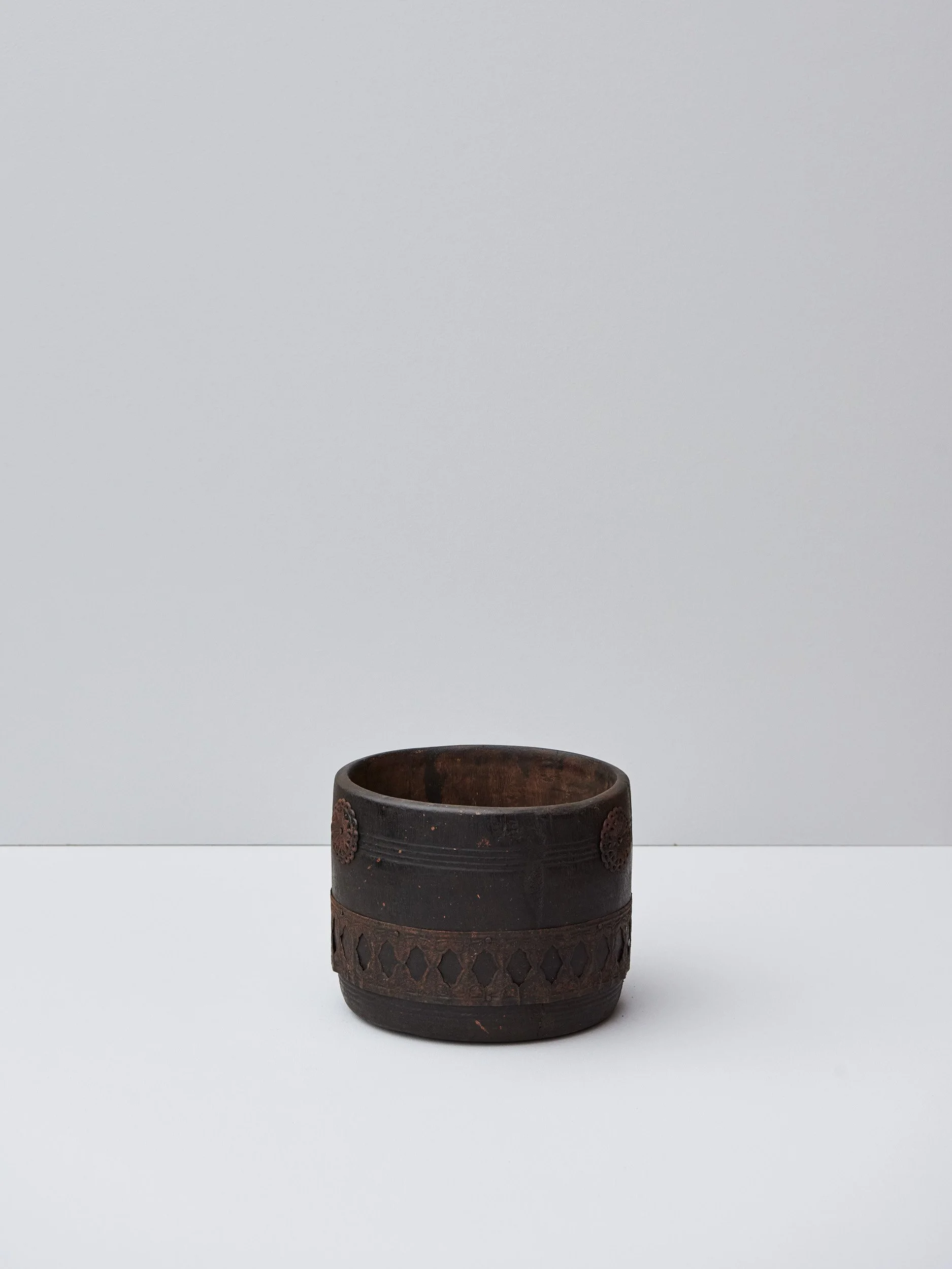 Vintage Wooden Vessel #6
