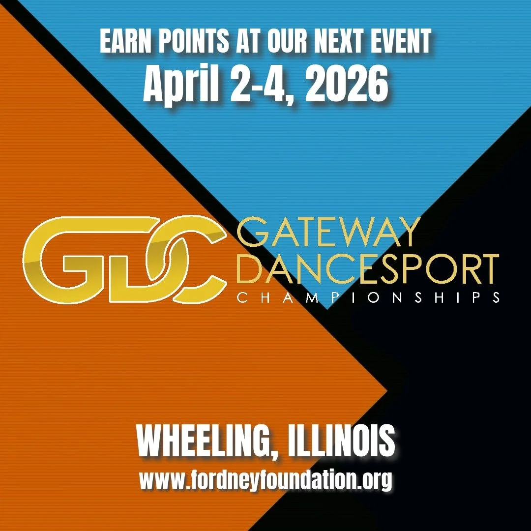 Make sure to attend this upcoming event @gatewaydancesportchampionships April 2-4
