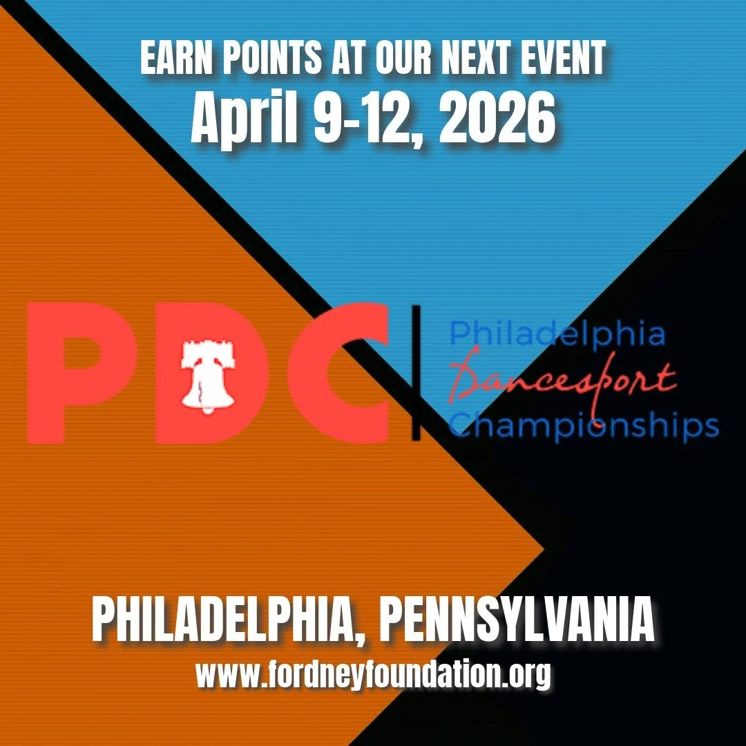 Make sure to attend this upcoming event @philadelphia_dancesport April 9-12