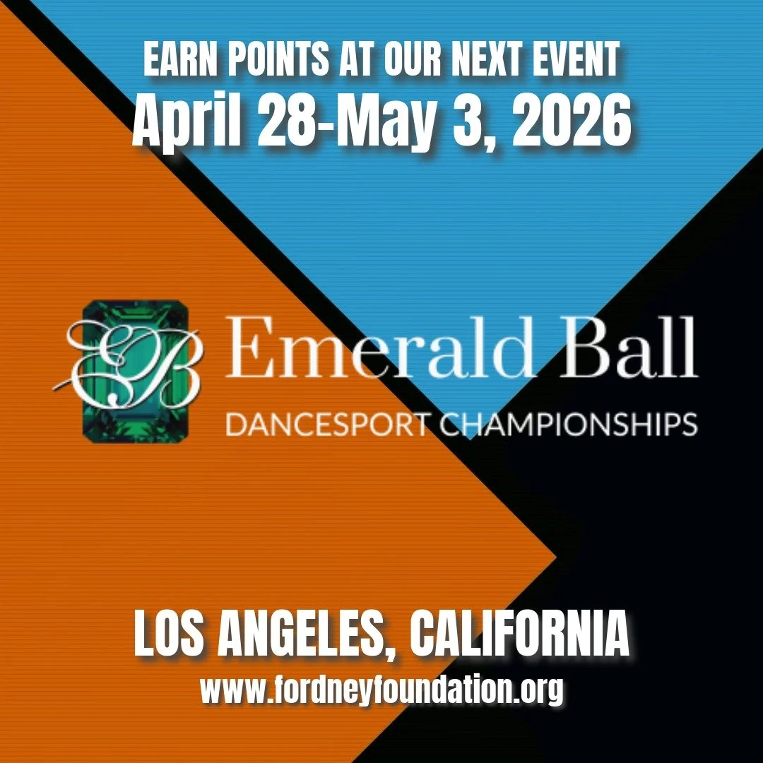 Make sure to attend this upcoming event @emeraldballdancesport April 28 - May 3