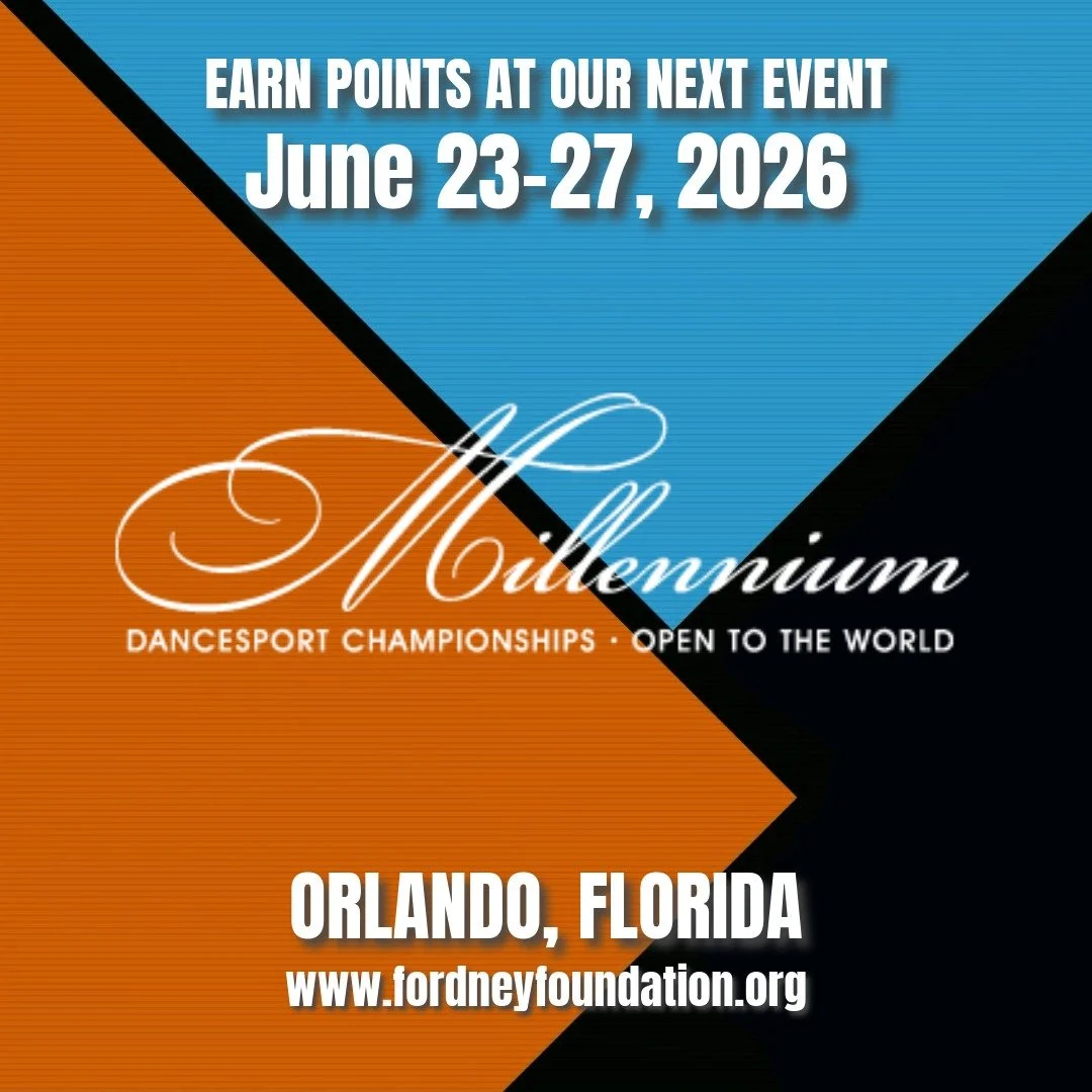 Make sure to attend this upcoming event @millenniumdancesportchamp June 23-27