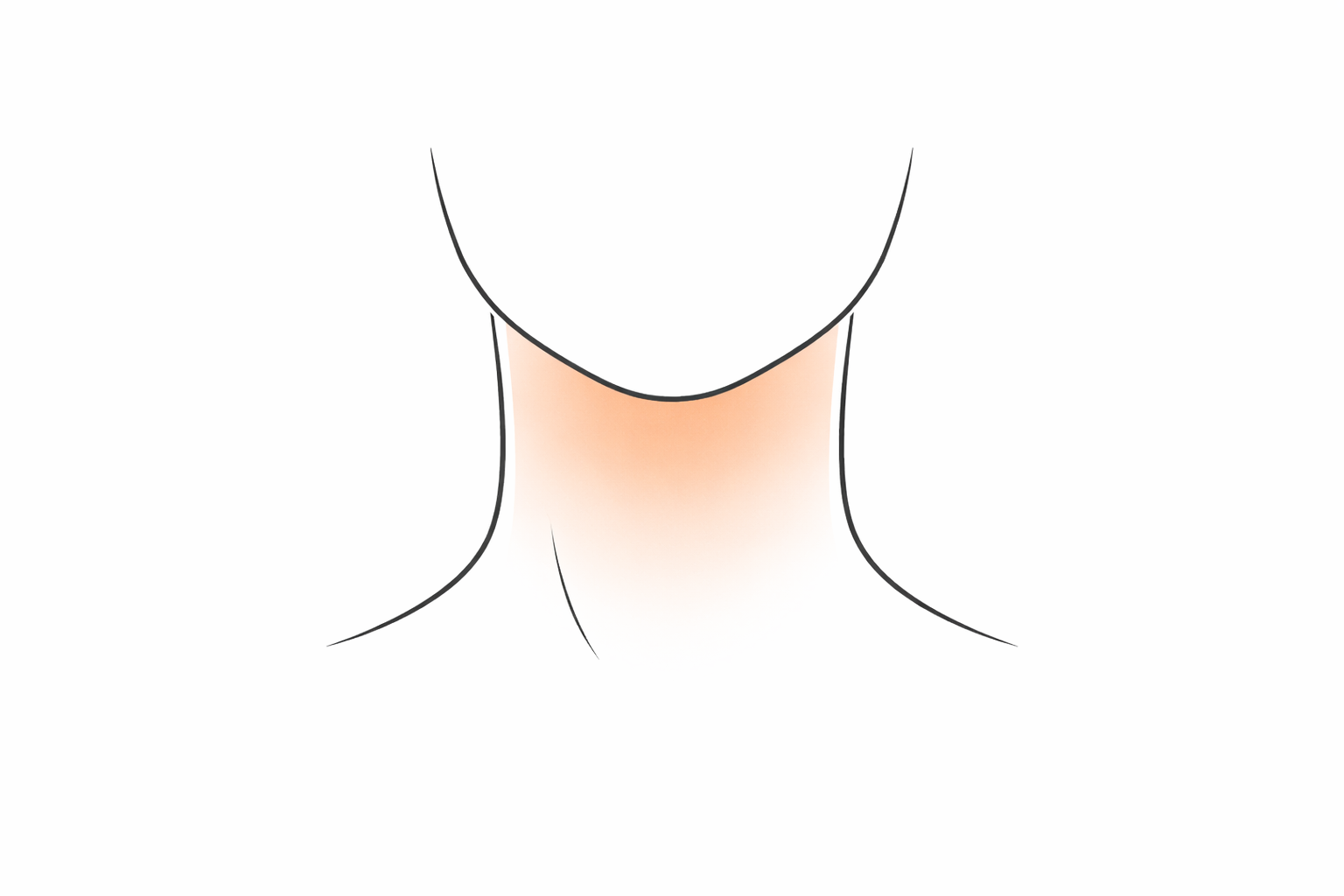 Front of Neck