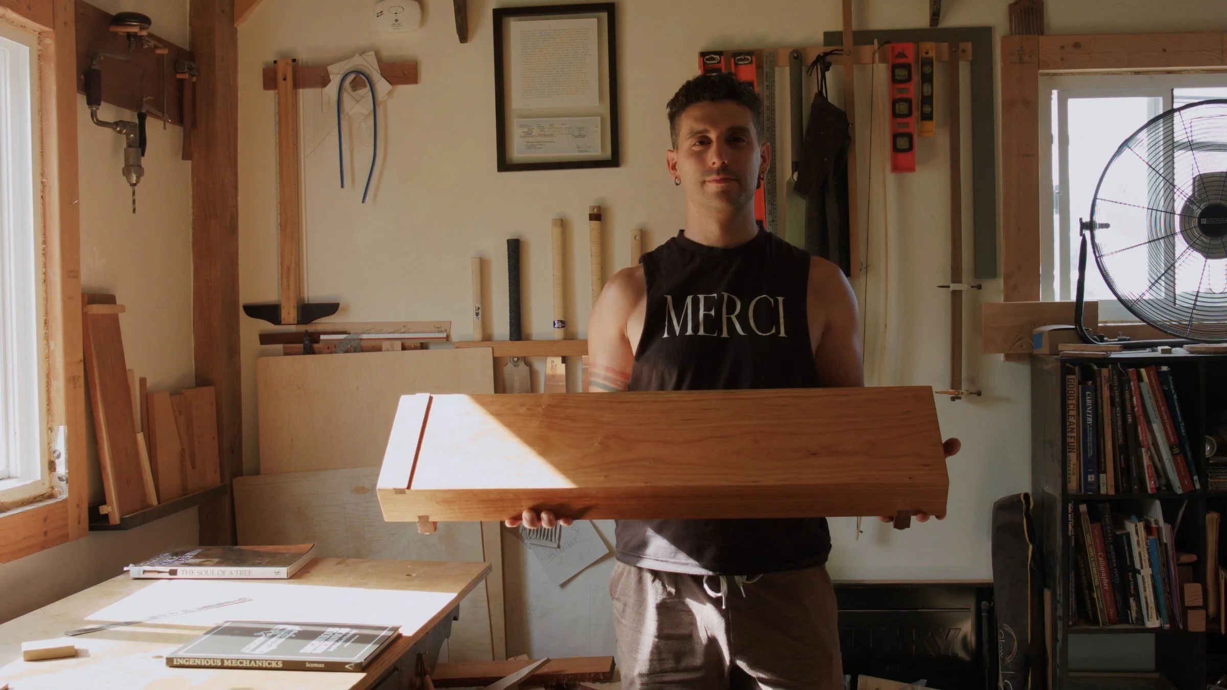 watch: Making my Japanese Planing Board