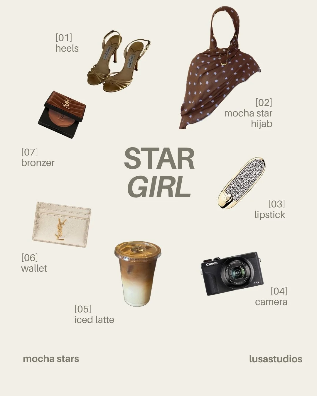 Which LUSA GIRL r you? #aesthetic #itgirl #hijabinspiration #trendy #chic