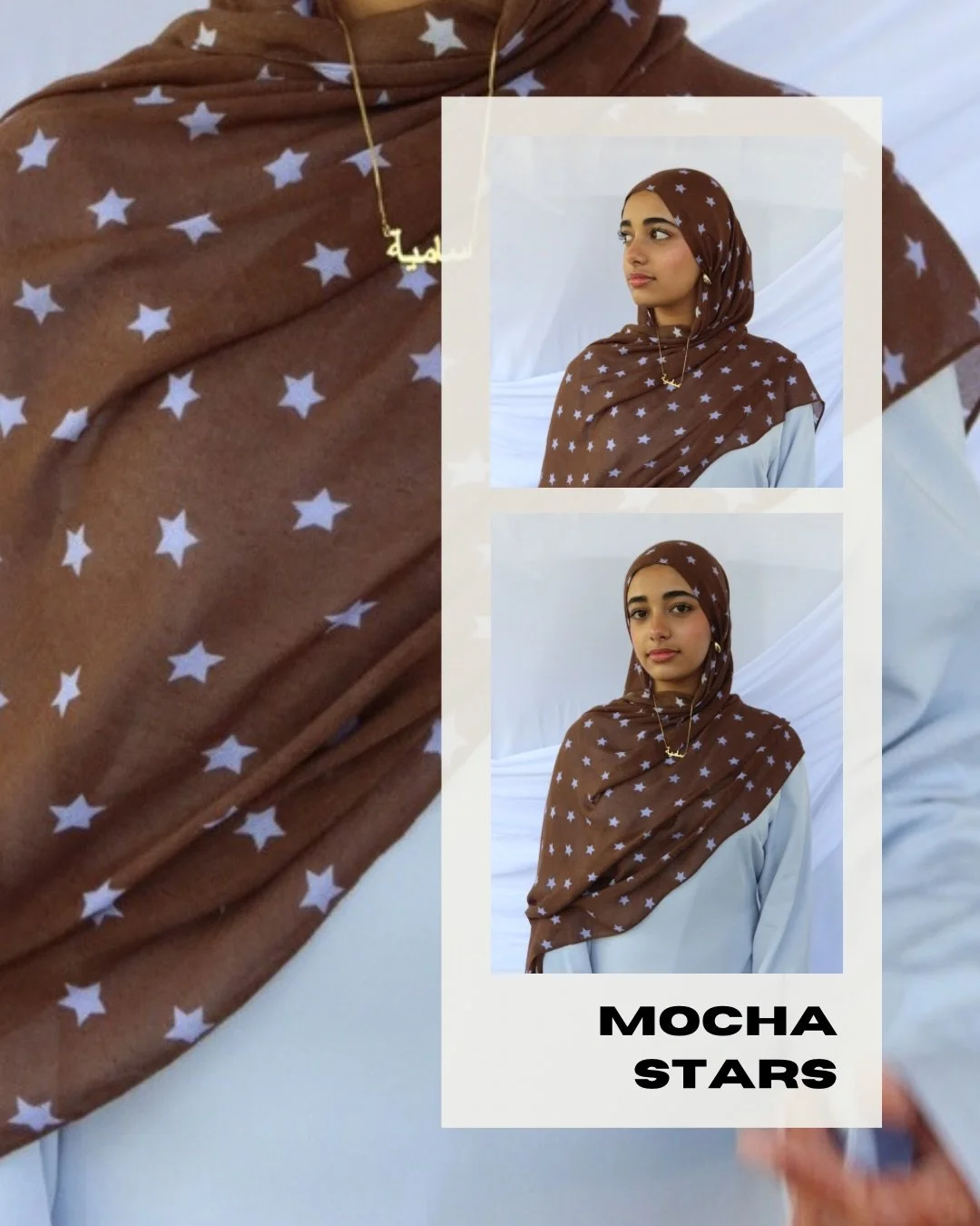 Sign up on our website for 10% OFF, our new printed modals available now on our website x 
.
.
.
.
#printedhijabs #polkadots #winterfashion #australia #hijabs