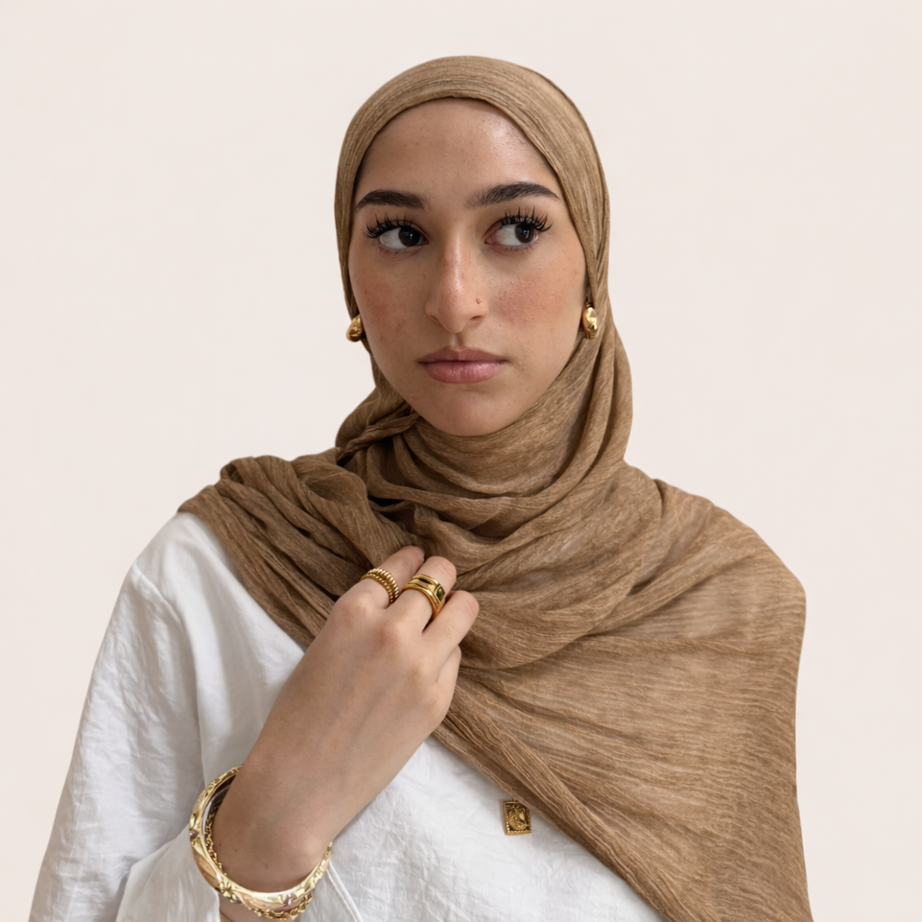 Loess Crinkle Hijab