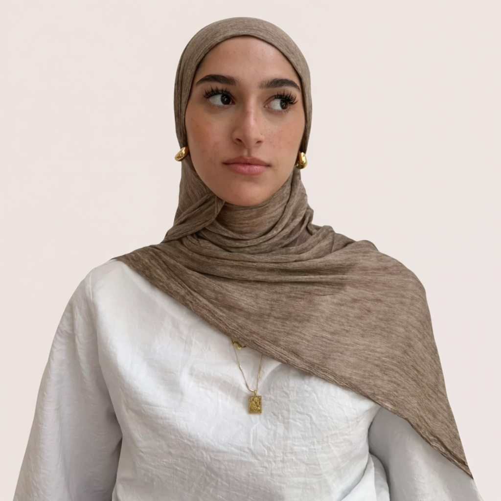 Soil Crinkle Hijab