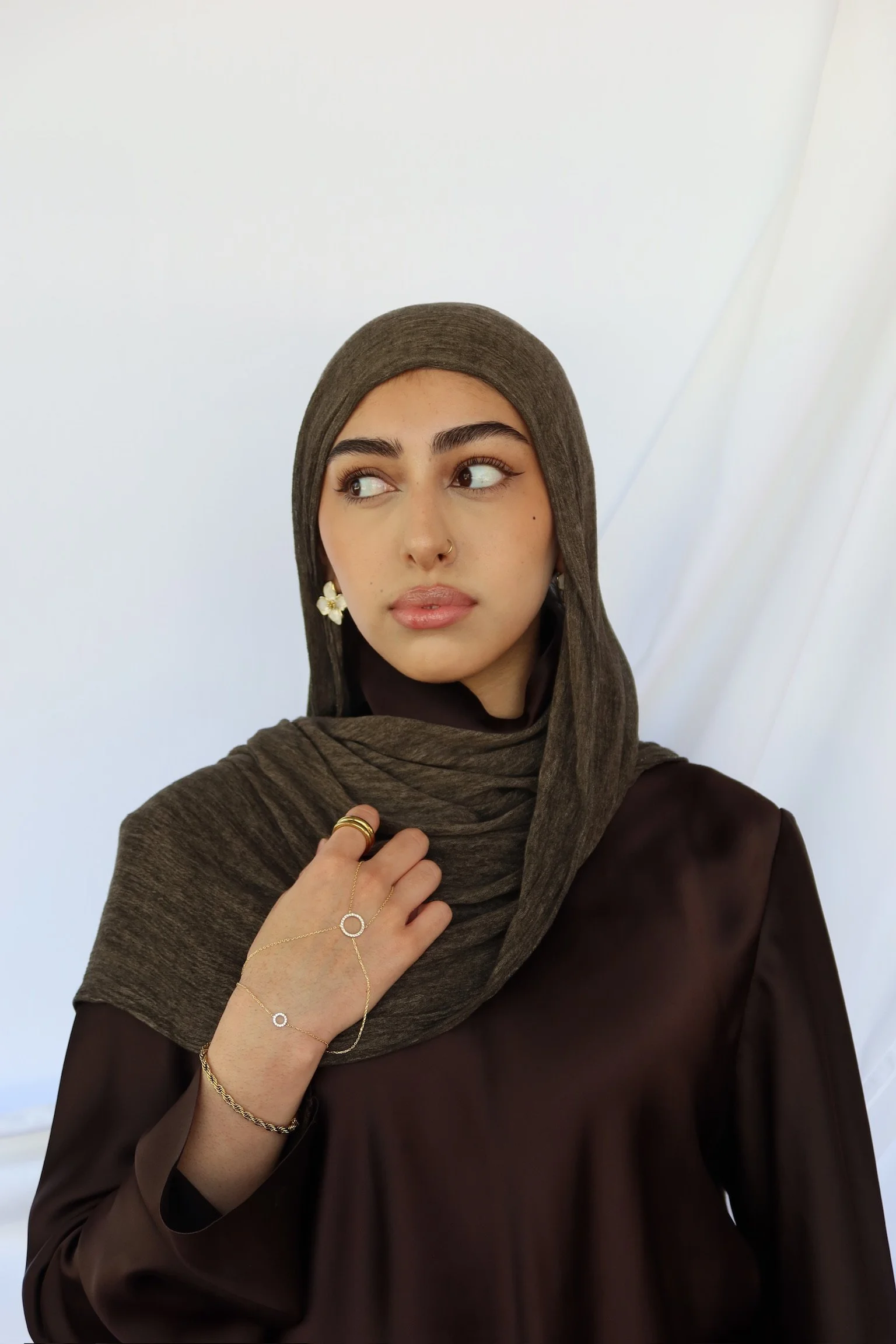 Espresso Crinkle Hijab