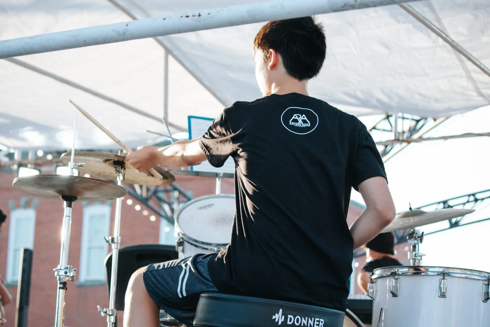 Anthem Road Academy playing drums.jpg