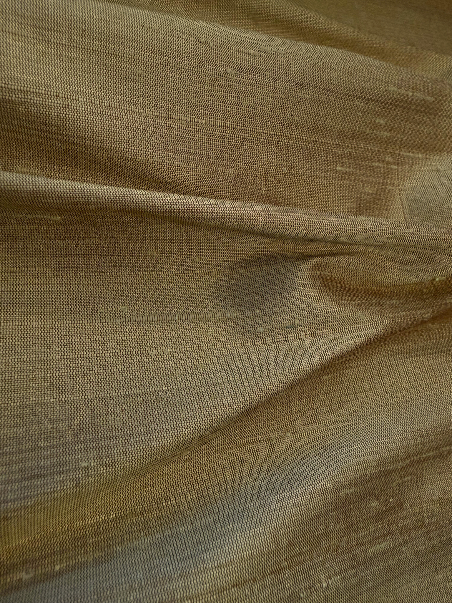 Wheat Dupioni Silk - 54" Wide