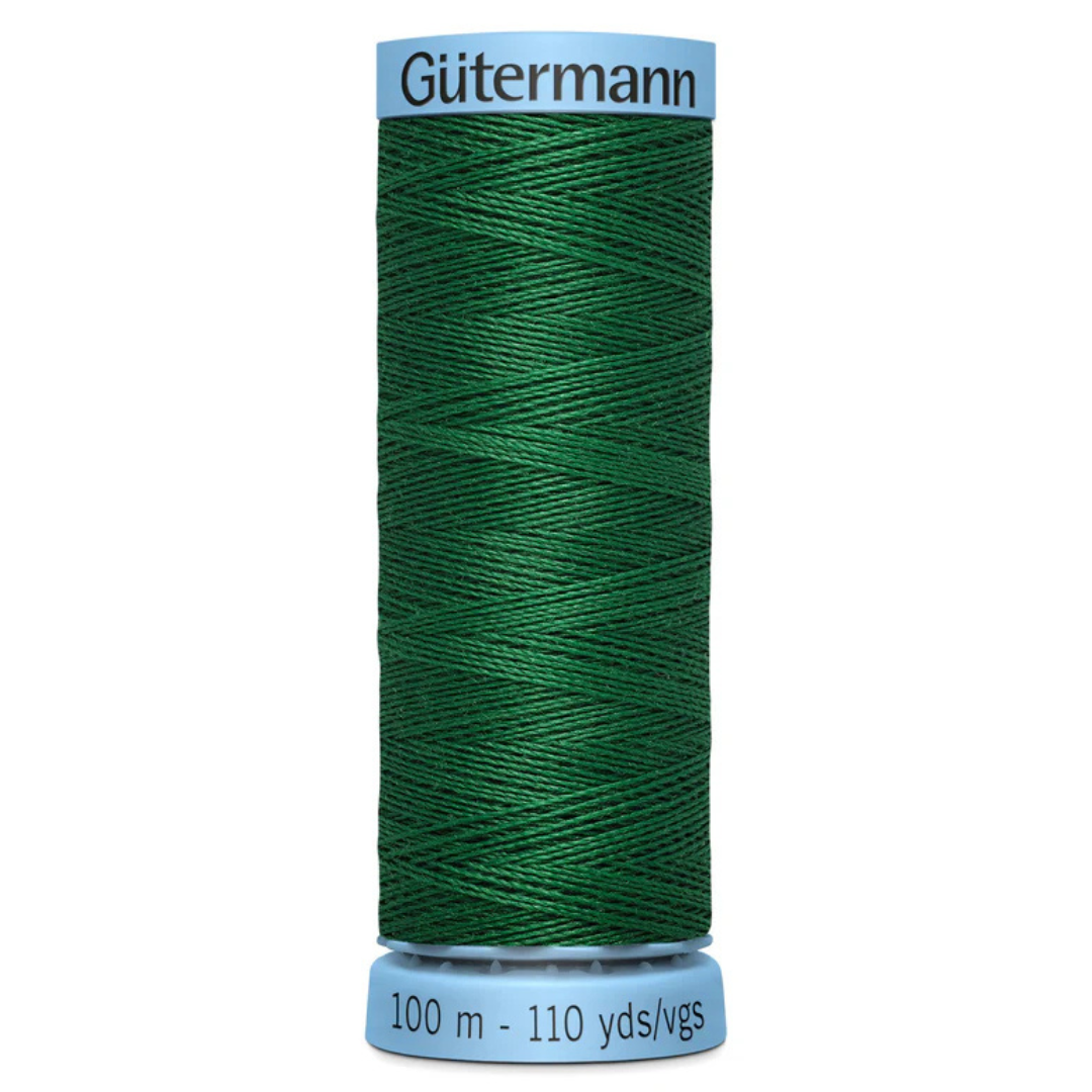 Gutermann Silk Thread - Green 237
