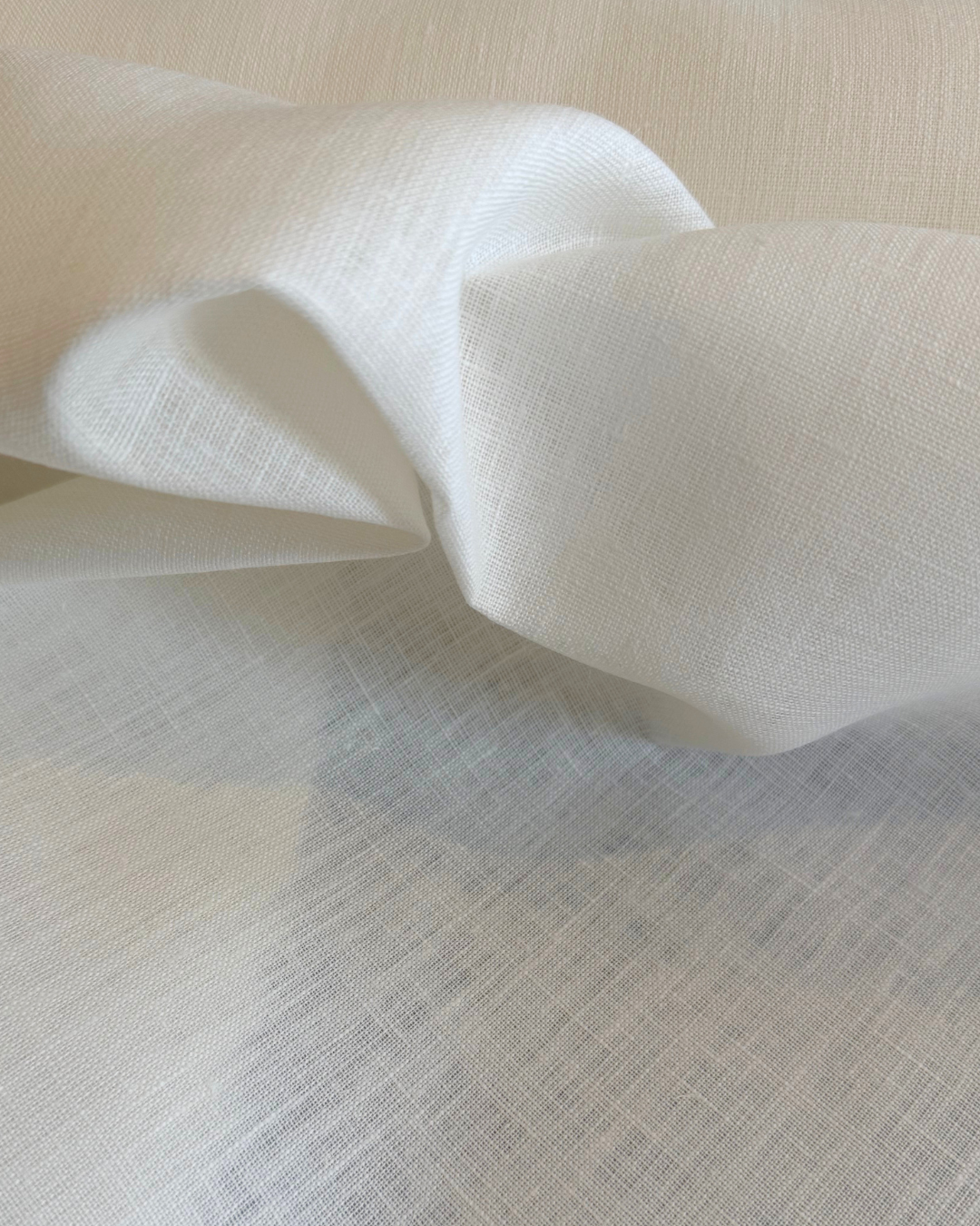 White Linen - Structured Medium Weight
