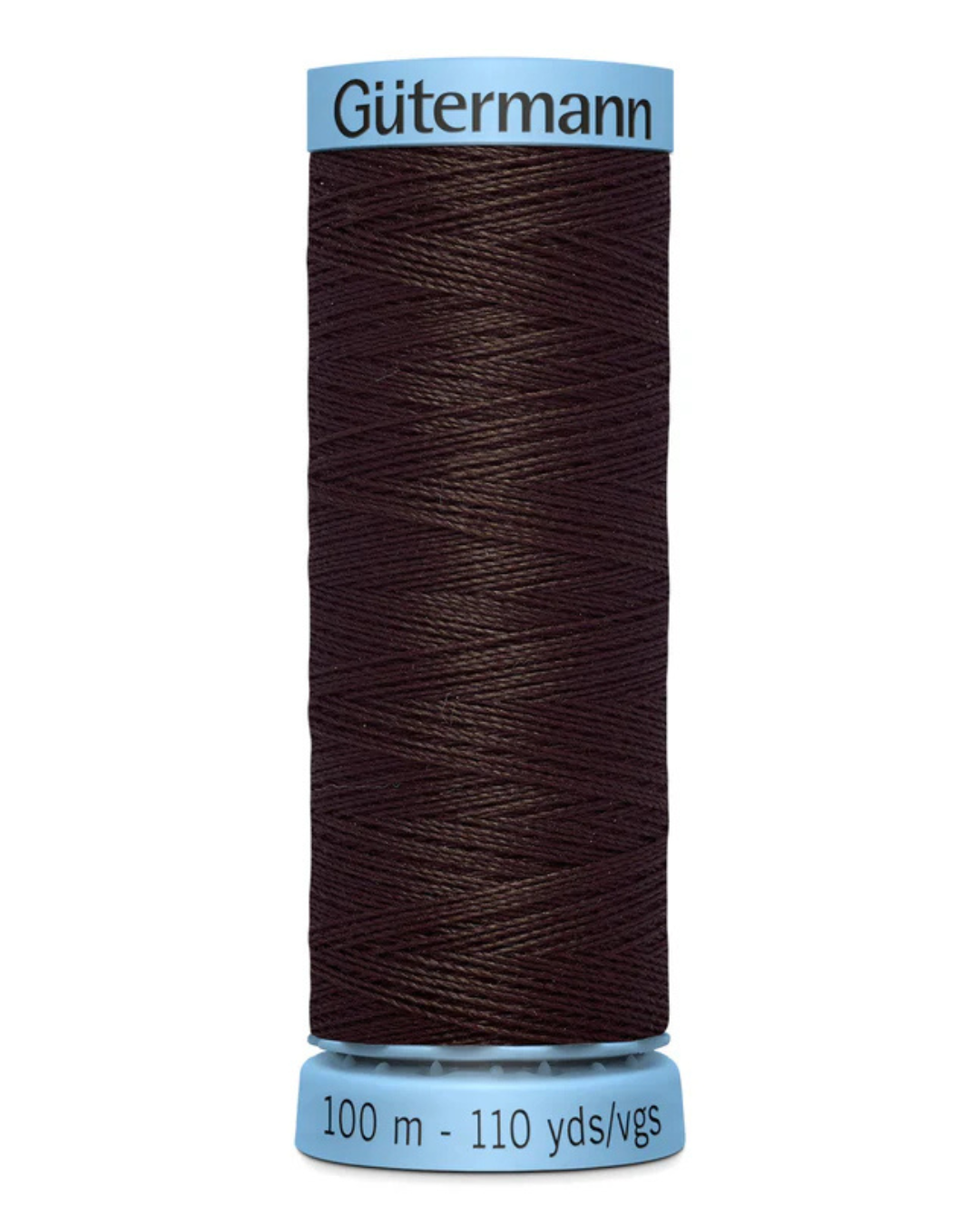 Gutermann Silk Thread - Dark Brown 696
