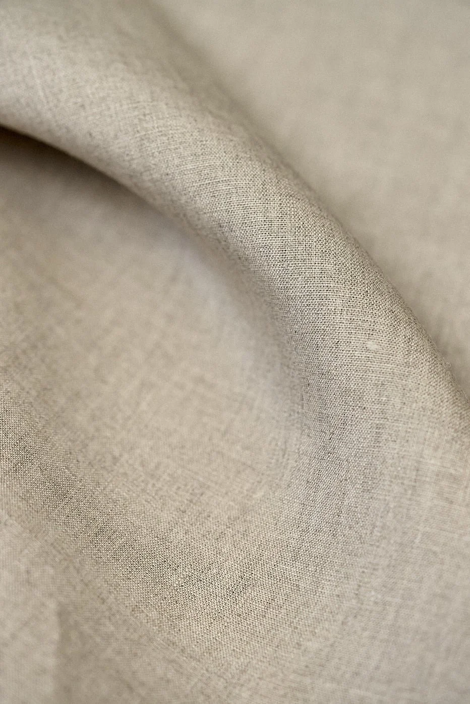 Natural 100% Linen Fabric - Lightweight (3.5 oz)